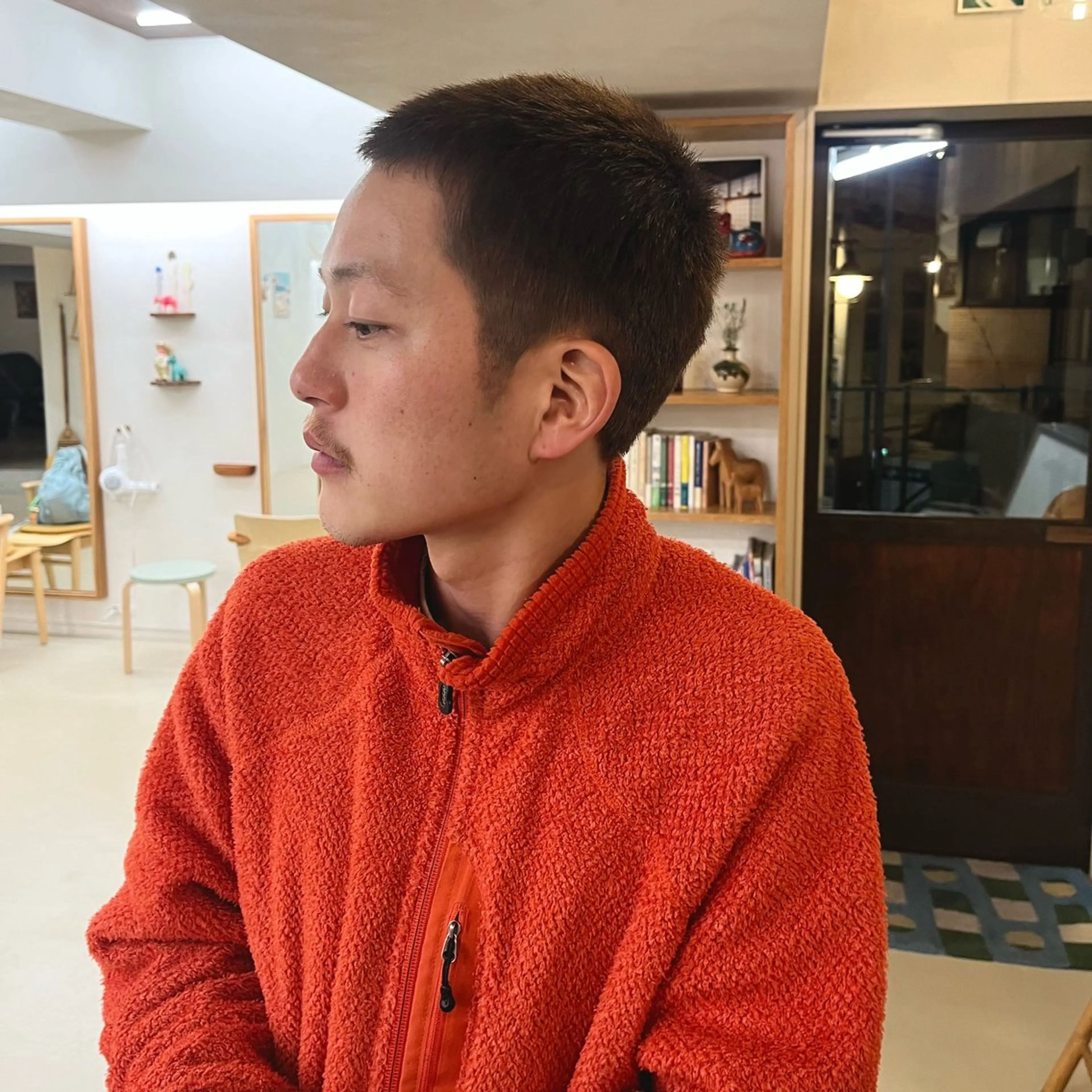 カラー メンズ 宇野澤 銘のヘアスタイル