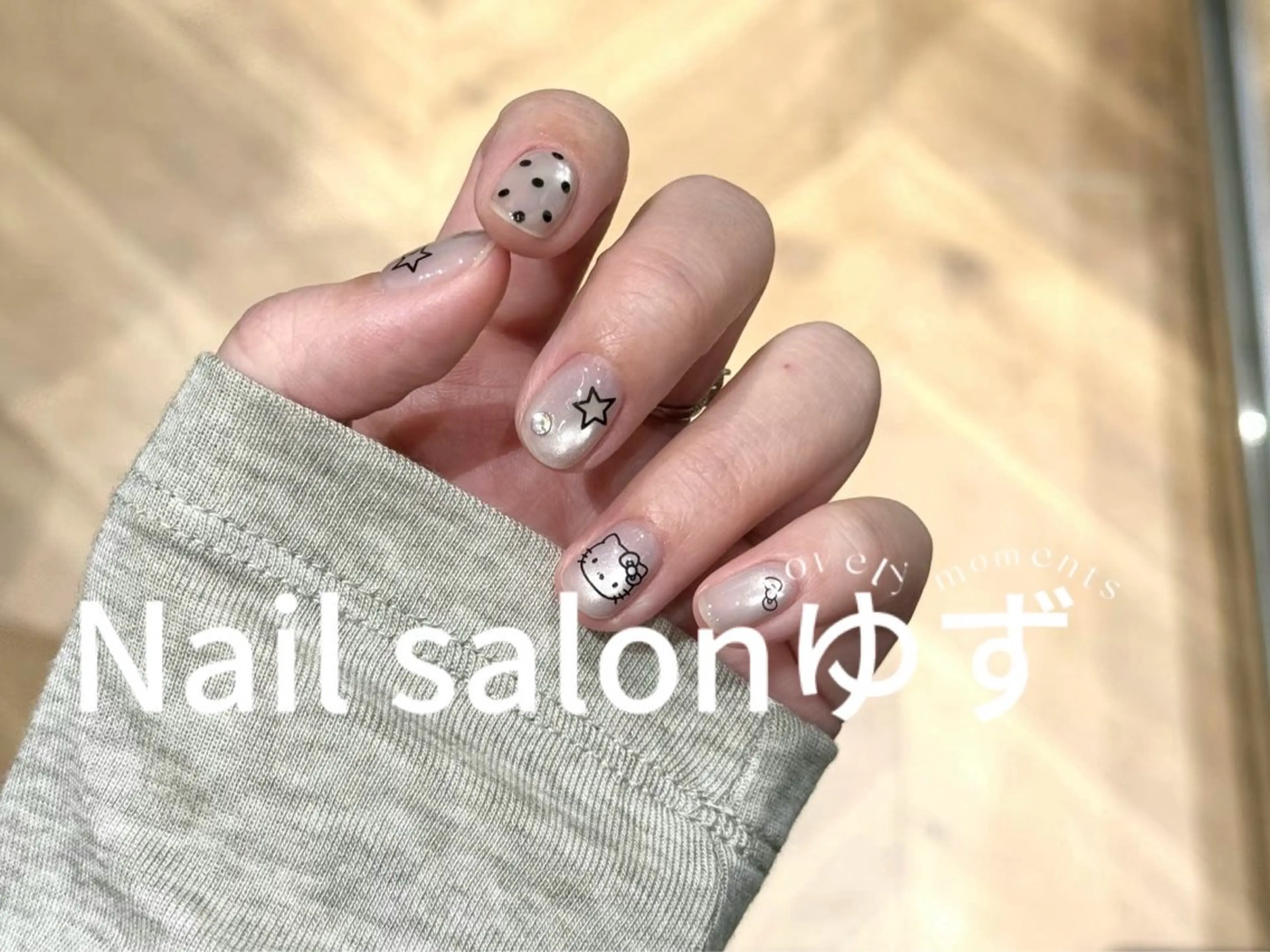 ネイル ハンドネイル ネイルサロン ゆずのネイルデザイン