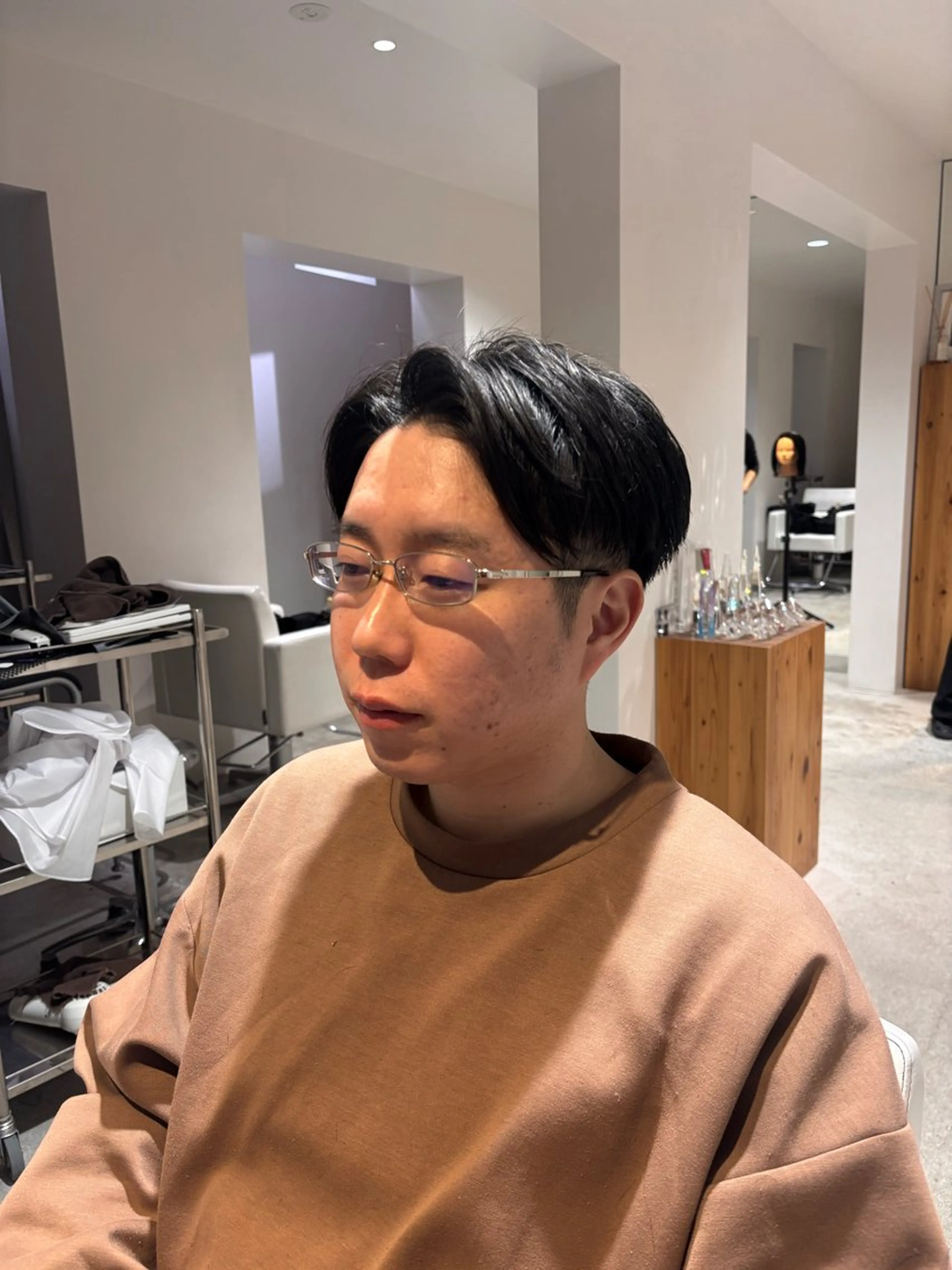 メンズ 中間 陽平のヘアスタイル