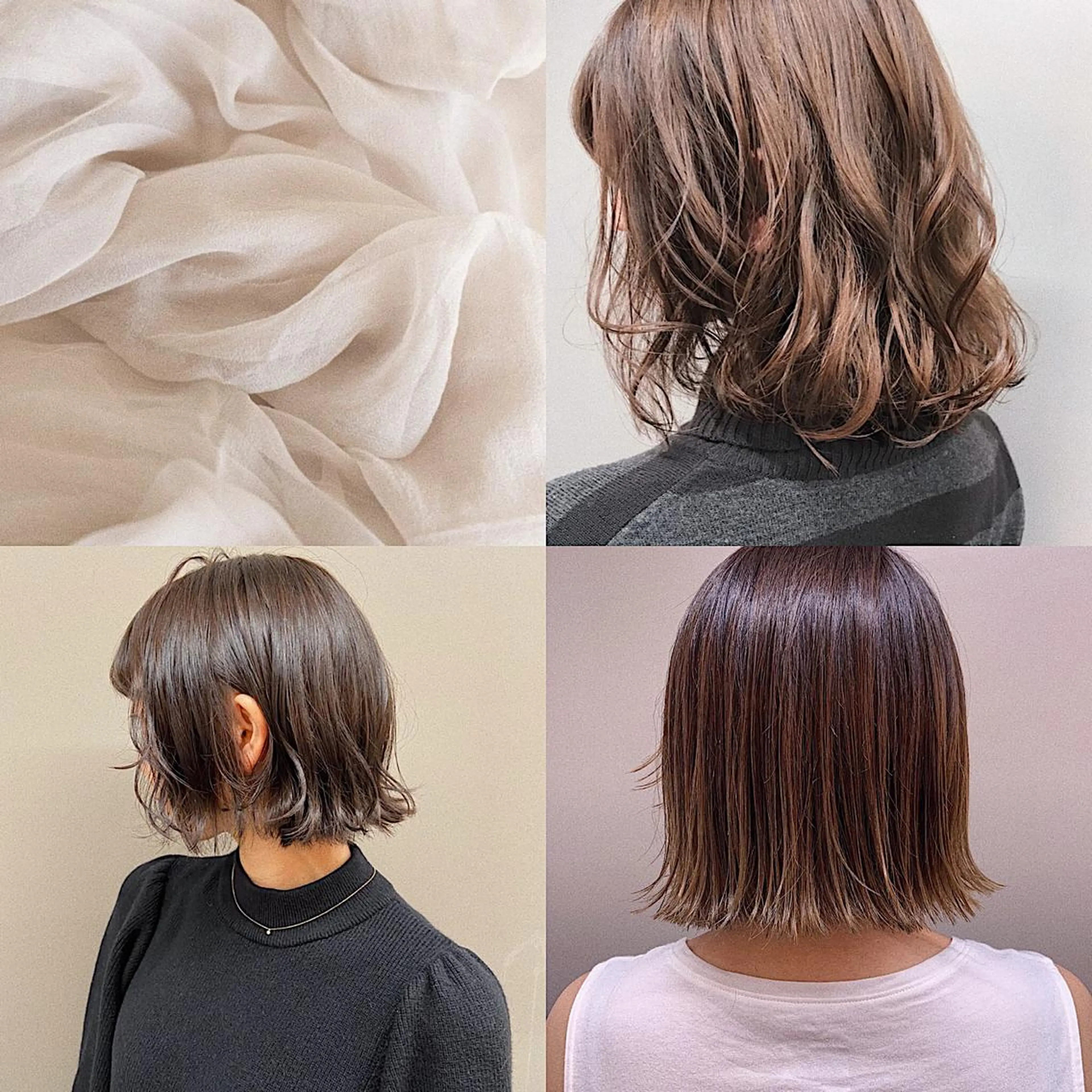 カラー 🦋重くない暗髪🦋 Hana🦋のヘアスタイル