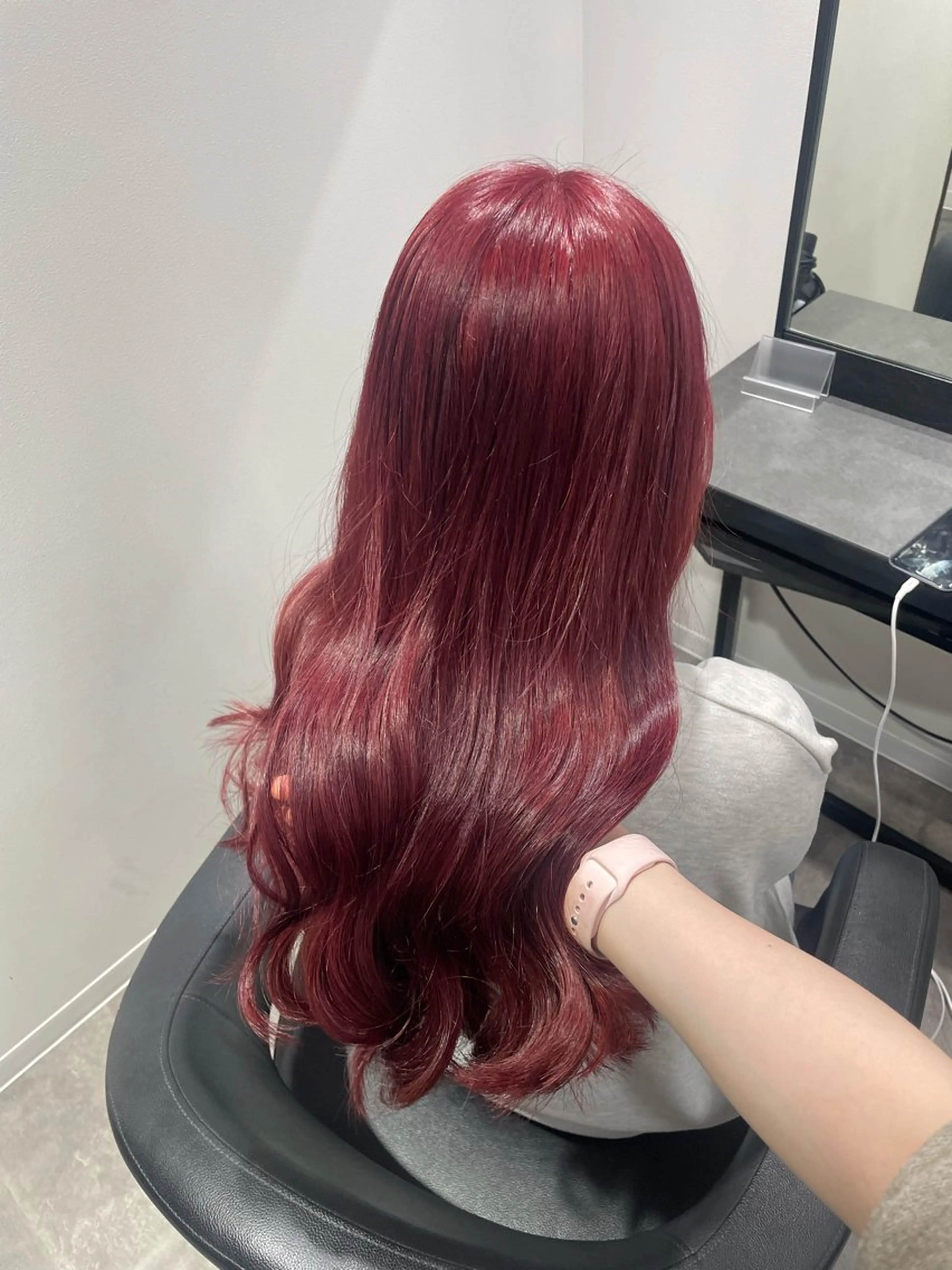 ロング カラー 🎀暖色/ラベンダー /paru🤍のヘアスタイル