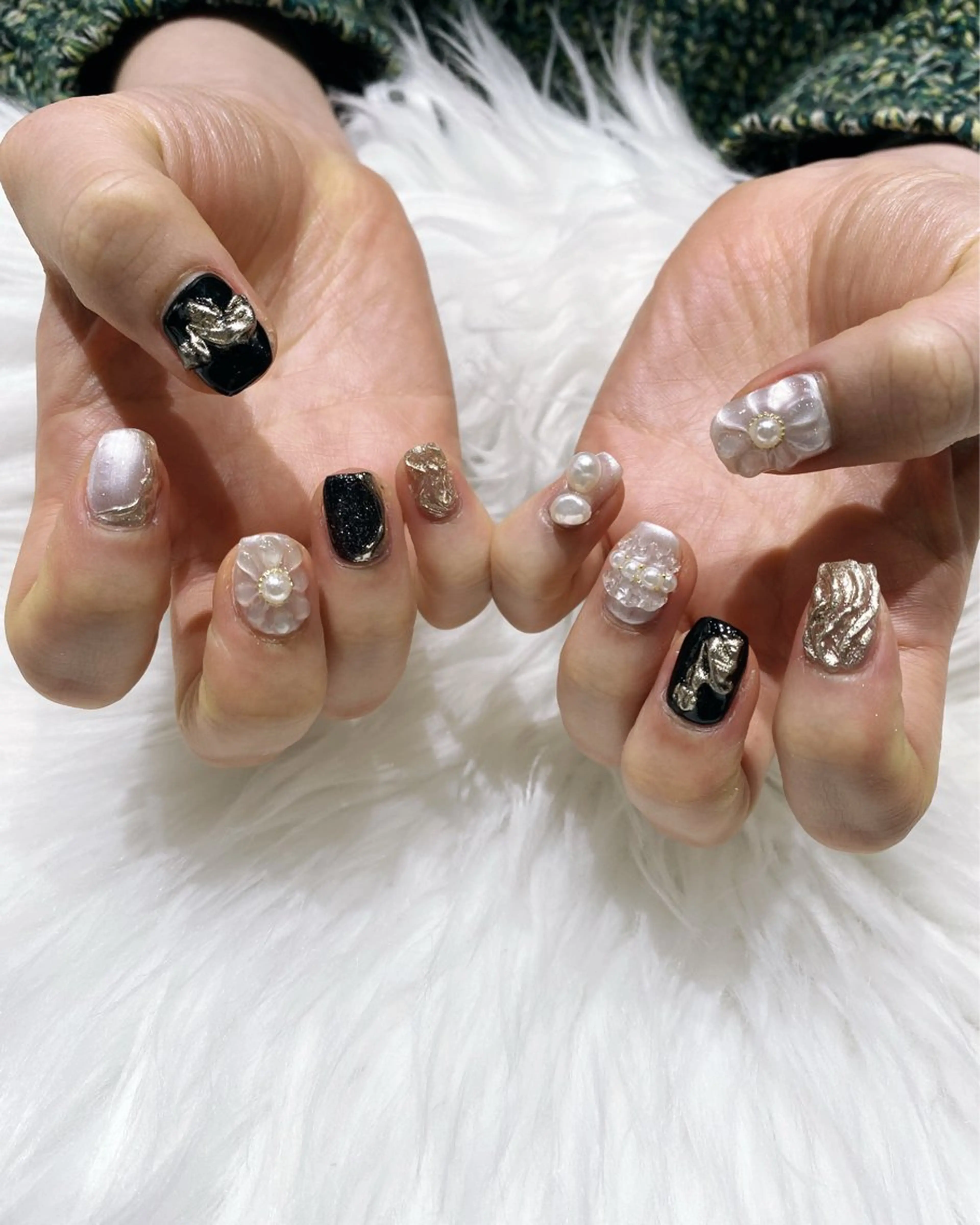 ネイル 卒業式 ニュアンスネイル ハンドネイル SSF akihoのネイルデザイン