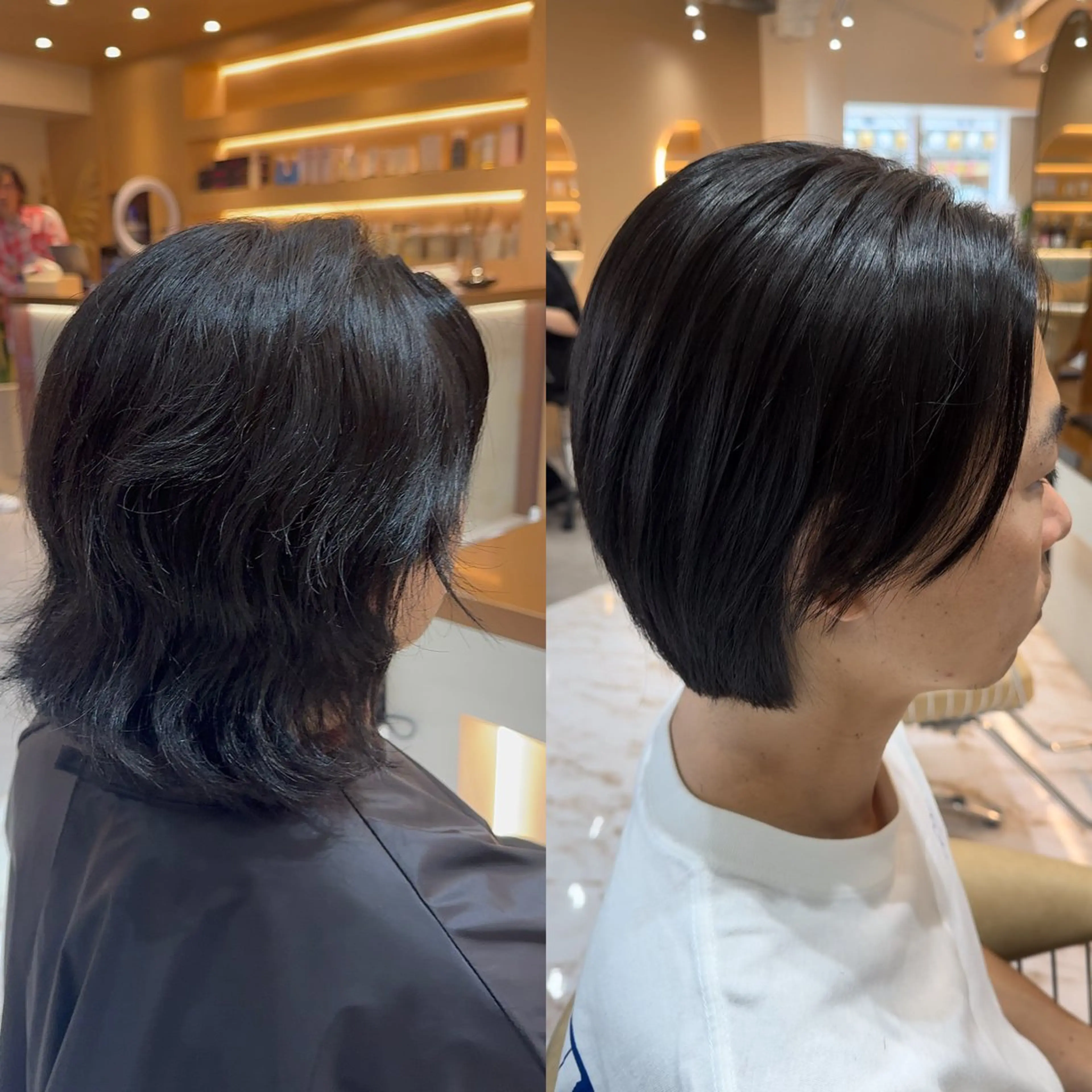 メンズ限定👨‍🔧⭐️カット＋縮毛矯正＋表面補修2STEPトリートメント⭐️の写真