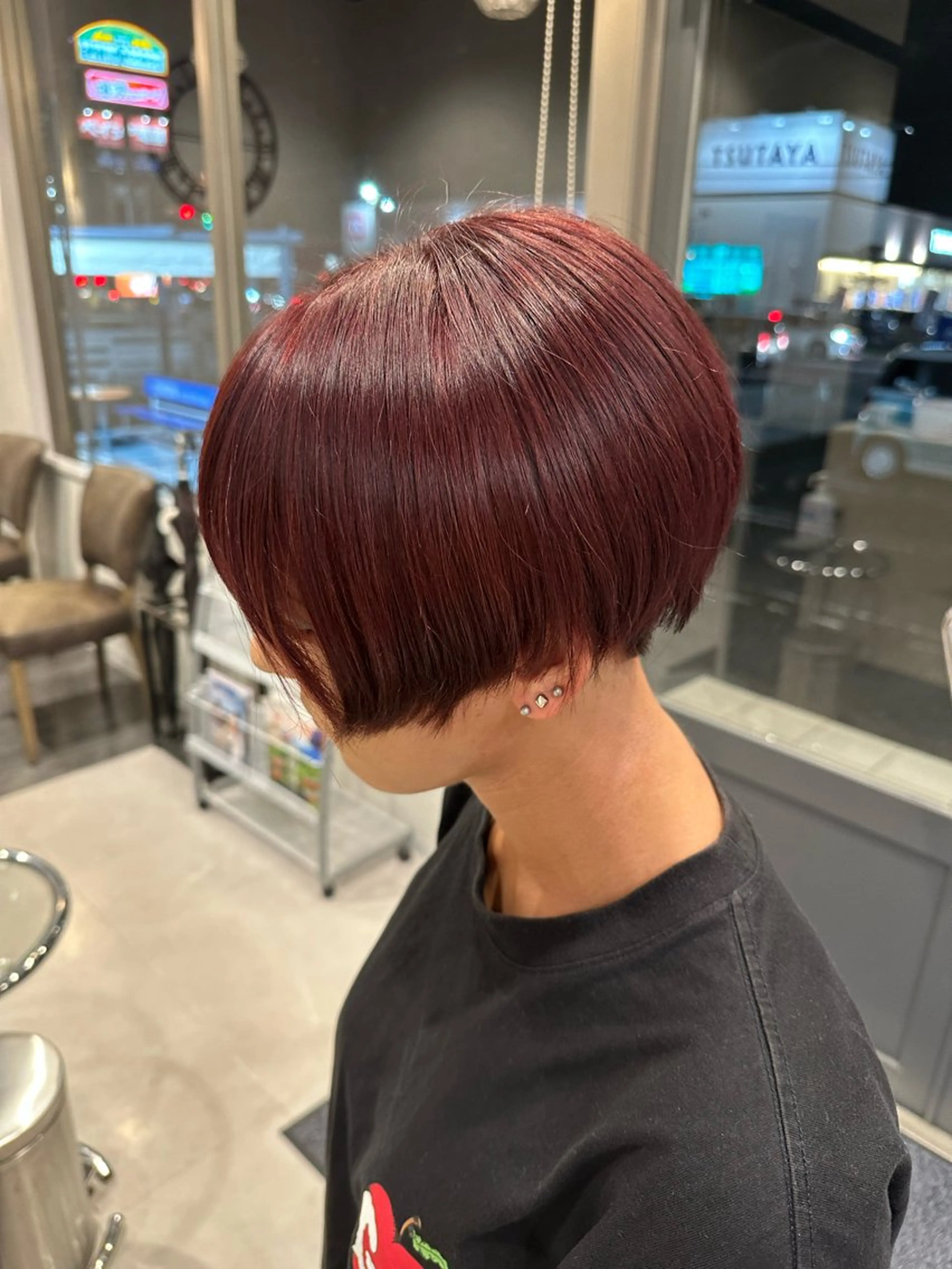 ショート TELAHAIR成田 マネージャー吉野美羽のヘアスタイル