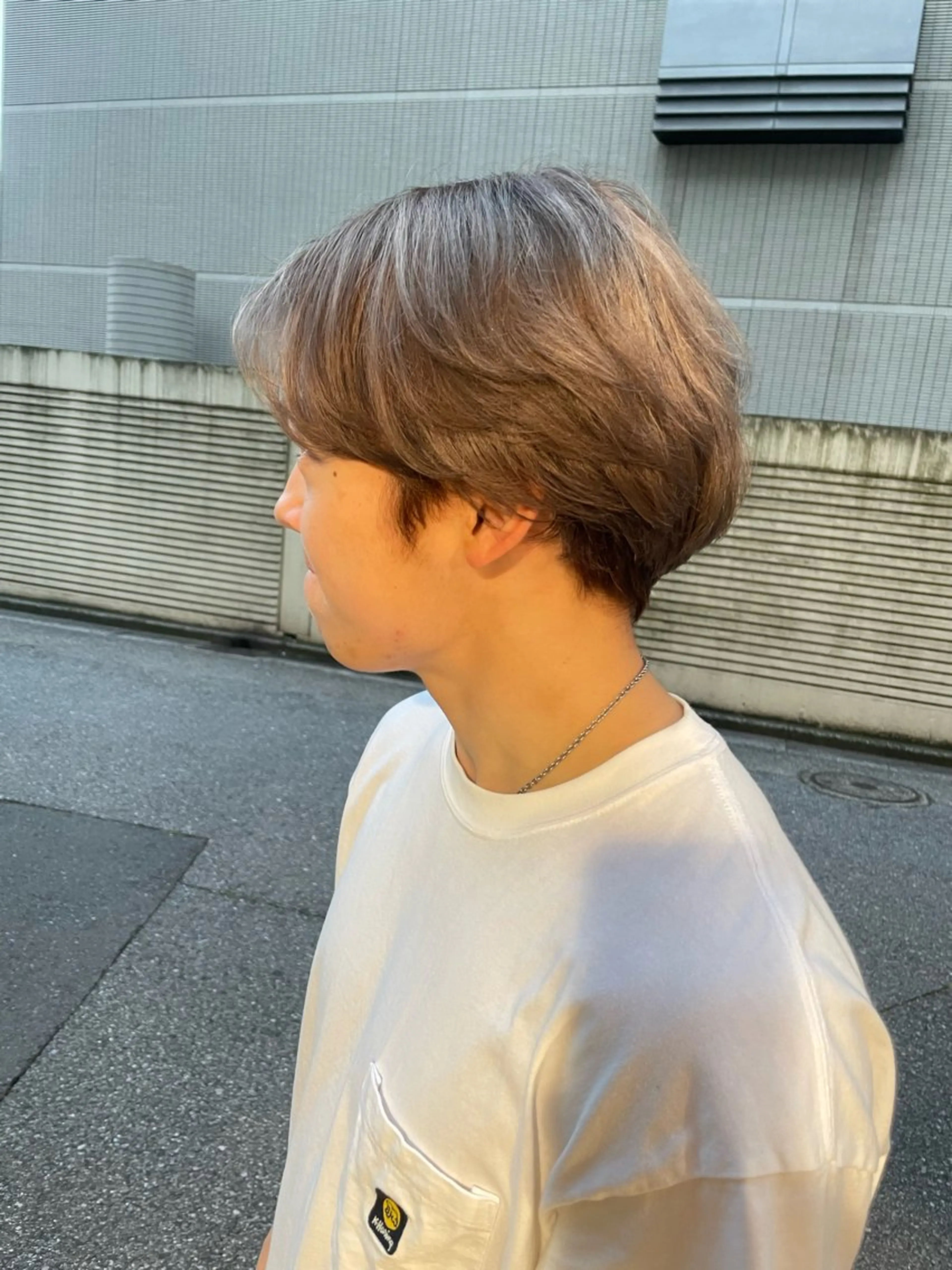 ショート カラー メンズ エクステ ひょう/germeのヘアスタイル