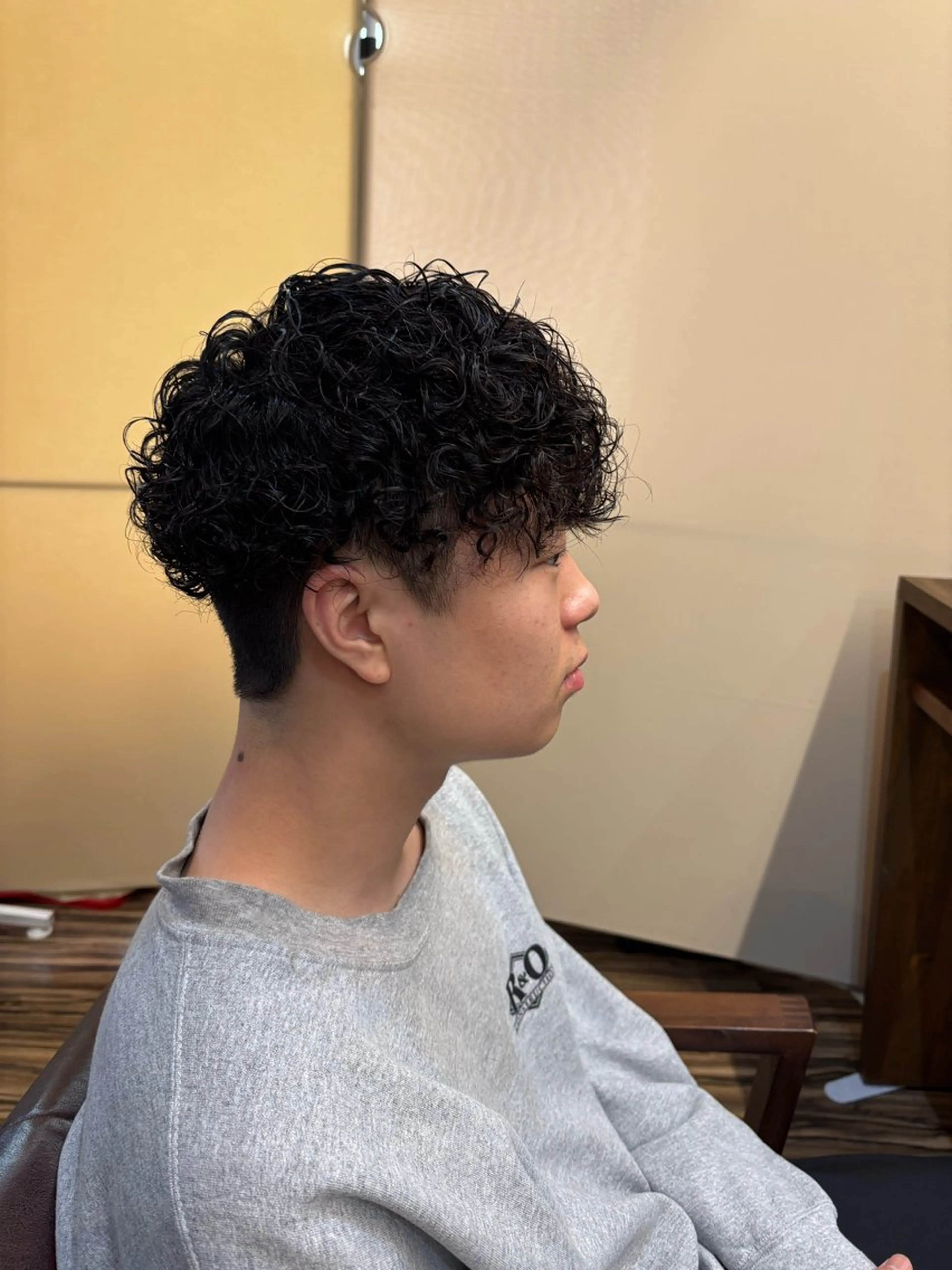 パーマ メンズ パーマ特化美容師 ナガイのヘアスタイル