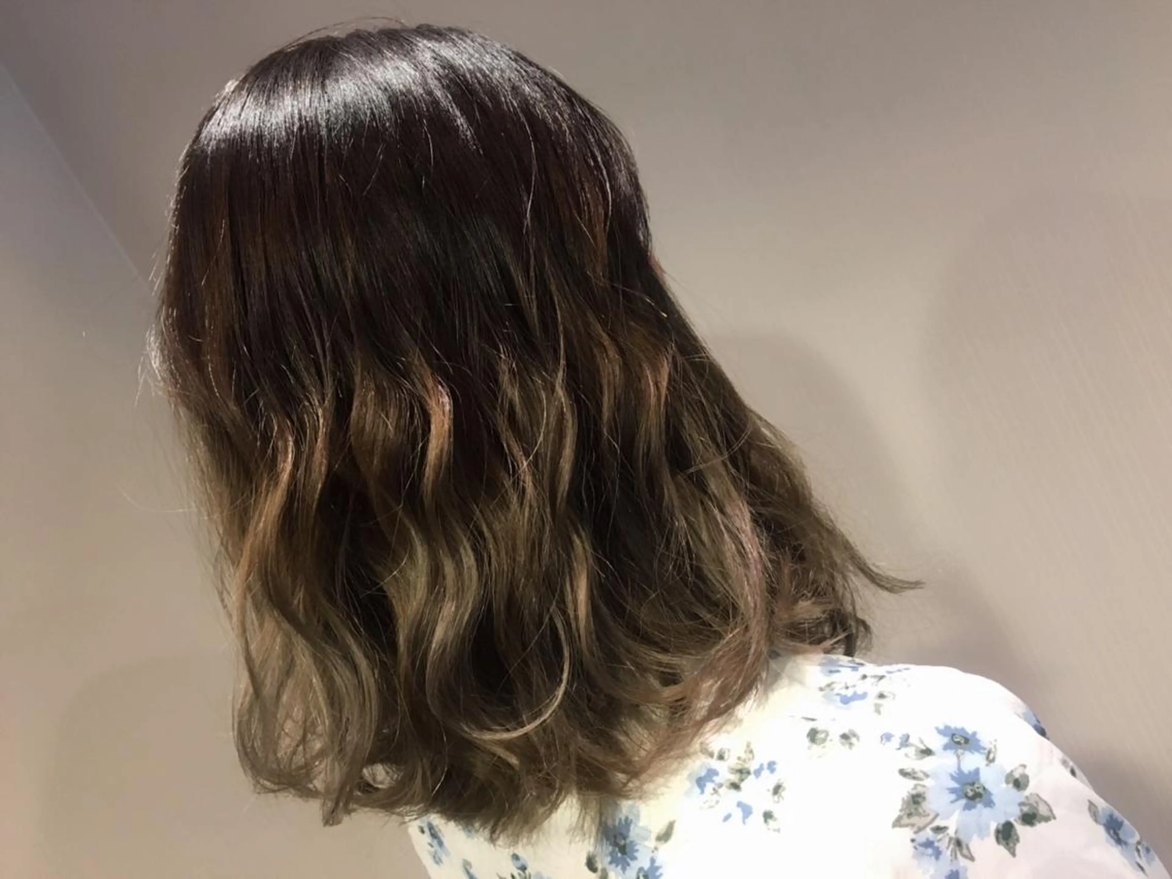 ショート カラー パーマ ヘアアレンジ アッシュ トリートメント 【mokuオーナー】 ちはるのヘアスタイル