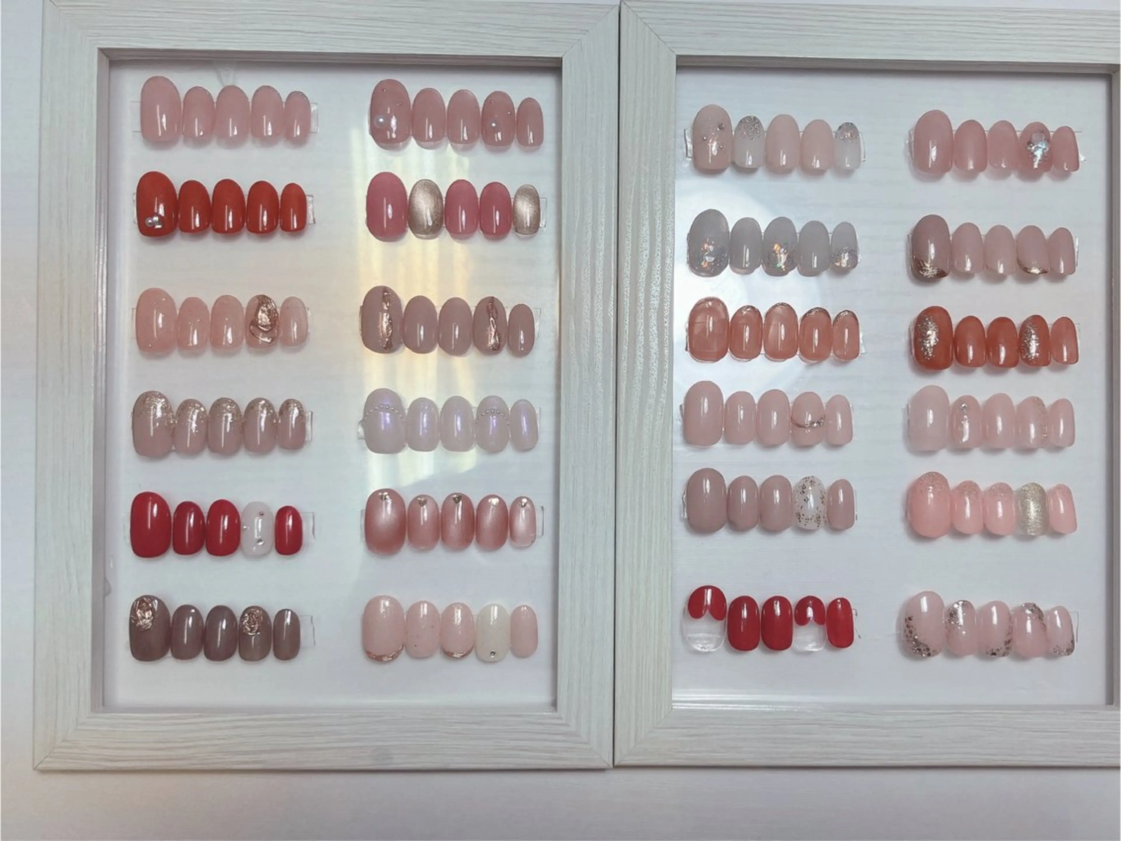 シンプルサンプルデザイン　お好きなカラーへ変更可　ケア込み　オフなしの写真