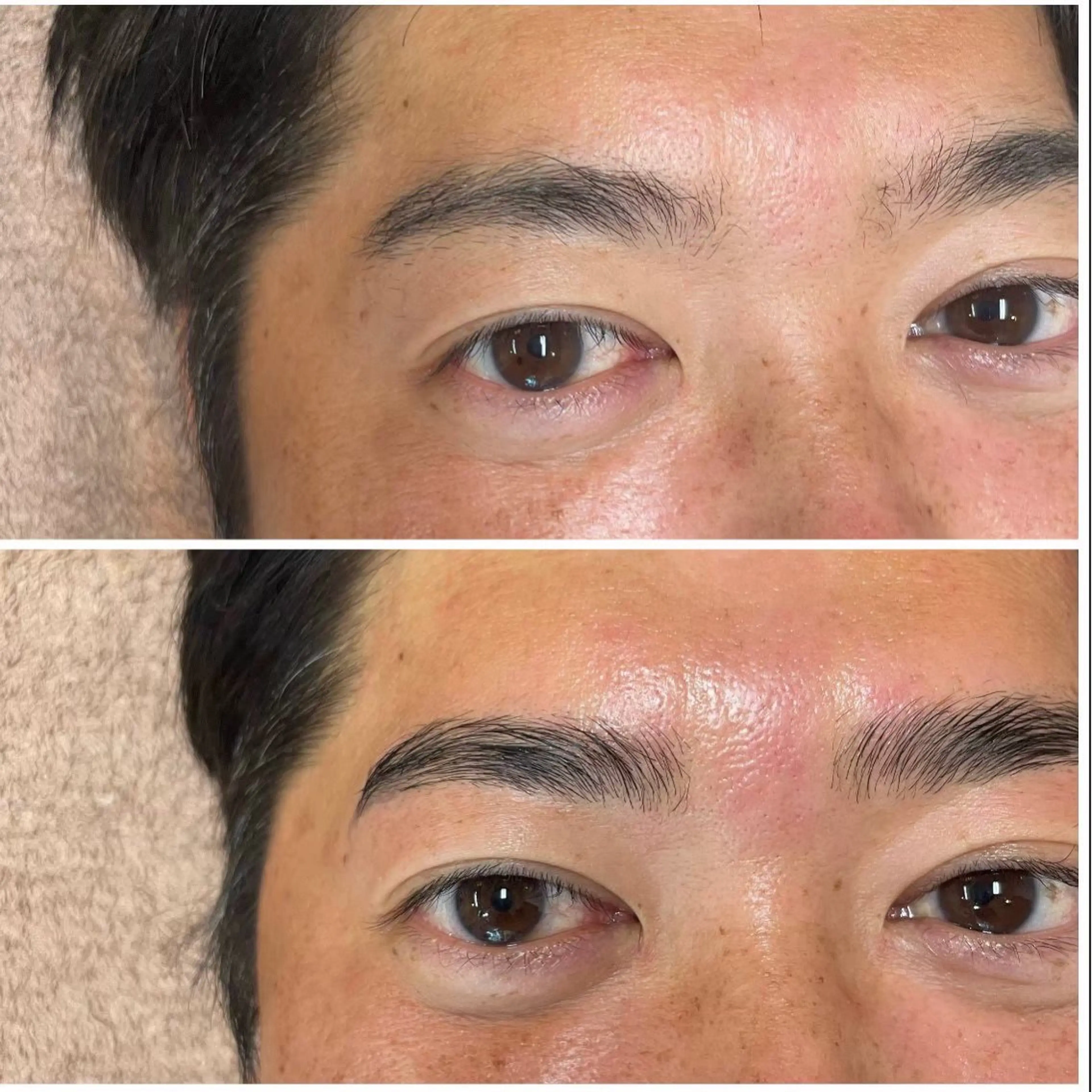 メンズ アイブロウ メンズパーマ 眉カット メンズアイブロウ STELLA sannomiya所属・着付けアレンジ、スパ 定評あり◎タナカエミの眉毛・アイブロウイメージ