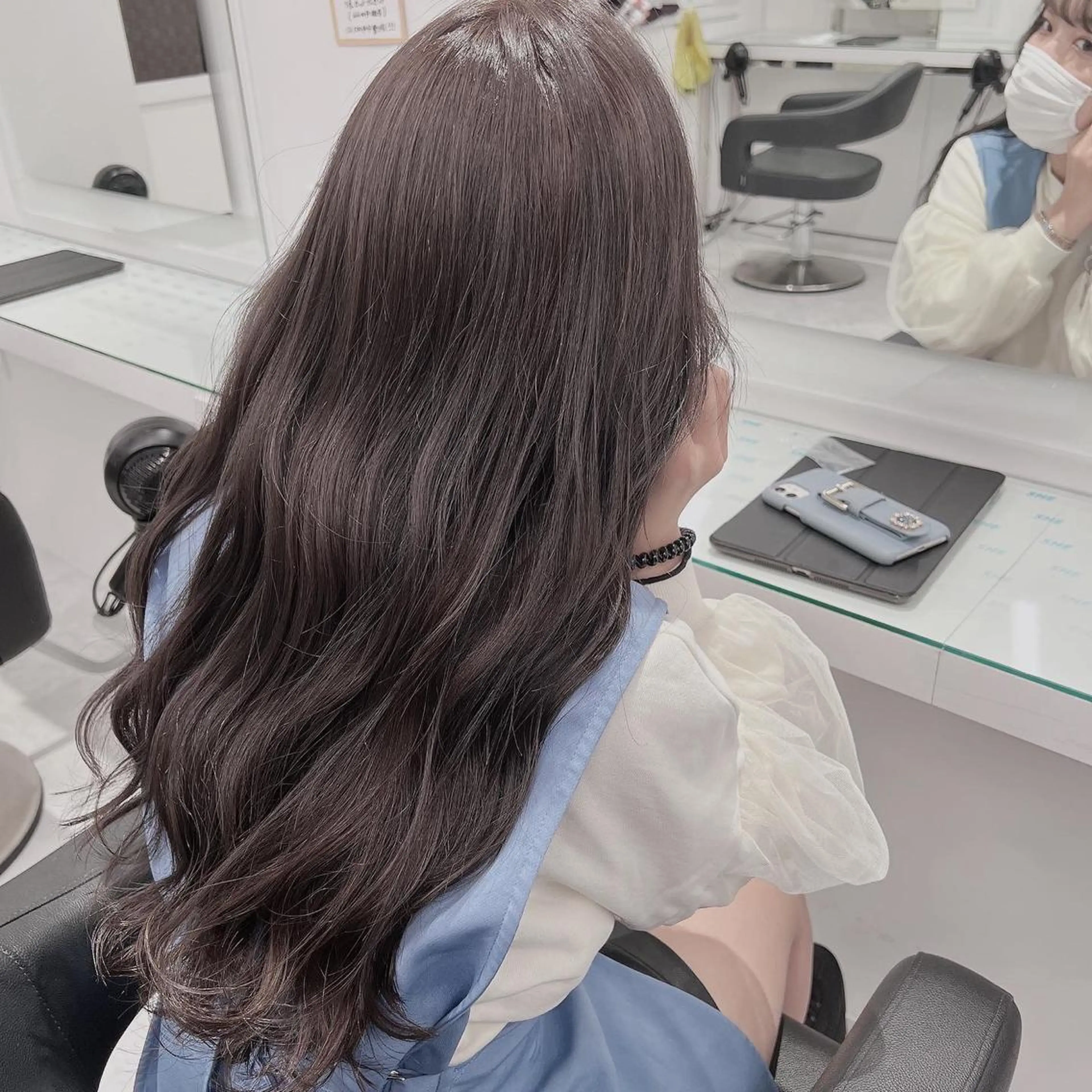 ロング カラー ヘアアレンジ EMANON池袋3rd所属・ダブルカラー｜ なおき｜池袋美容師のヘアスタイル