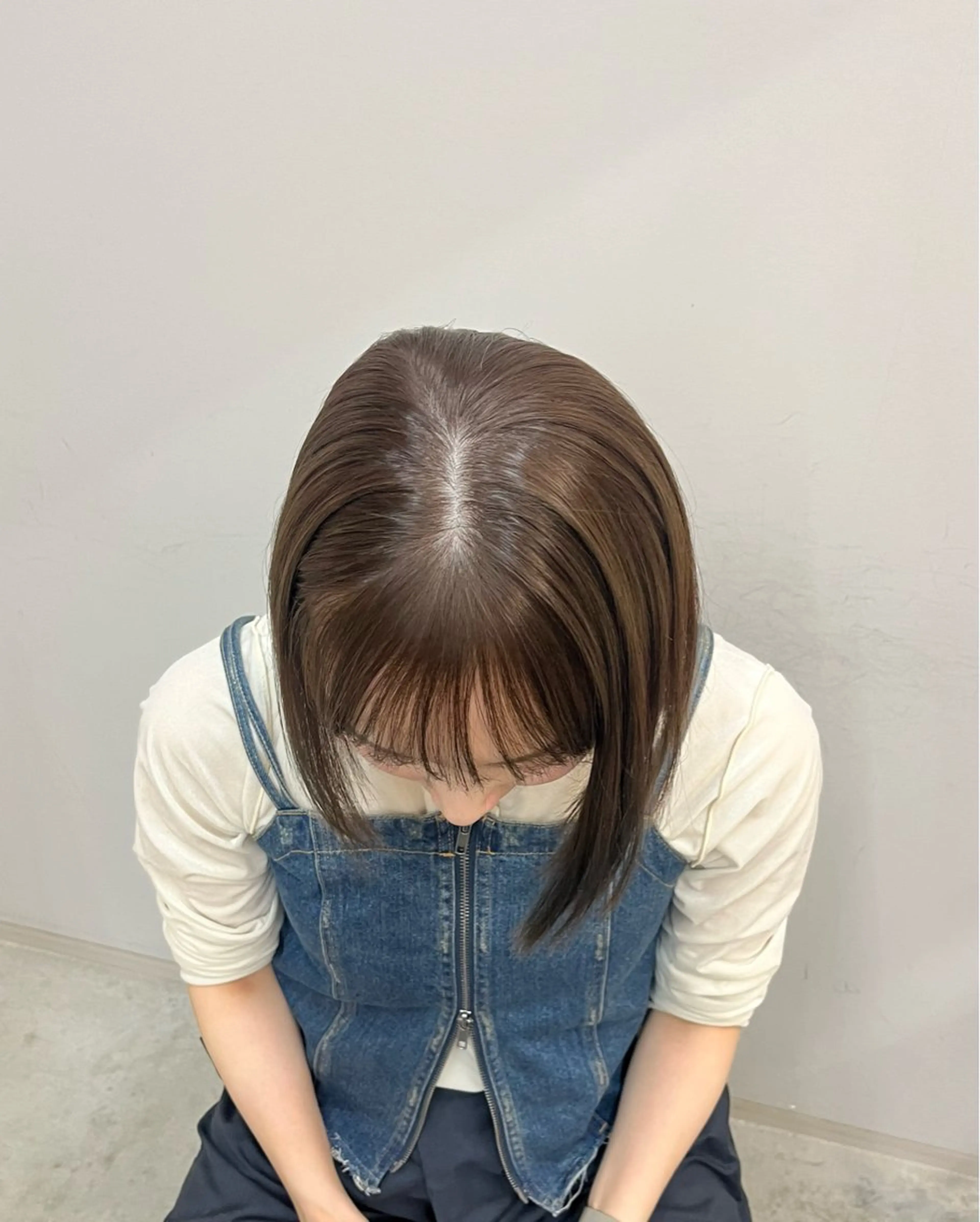 カラー 島田 果央のヘアスタイル