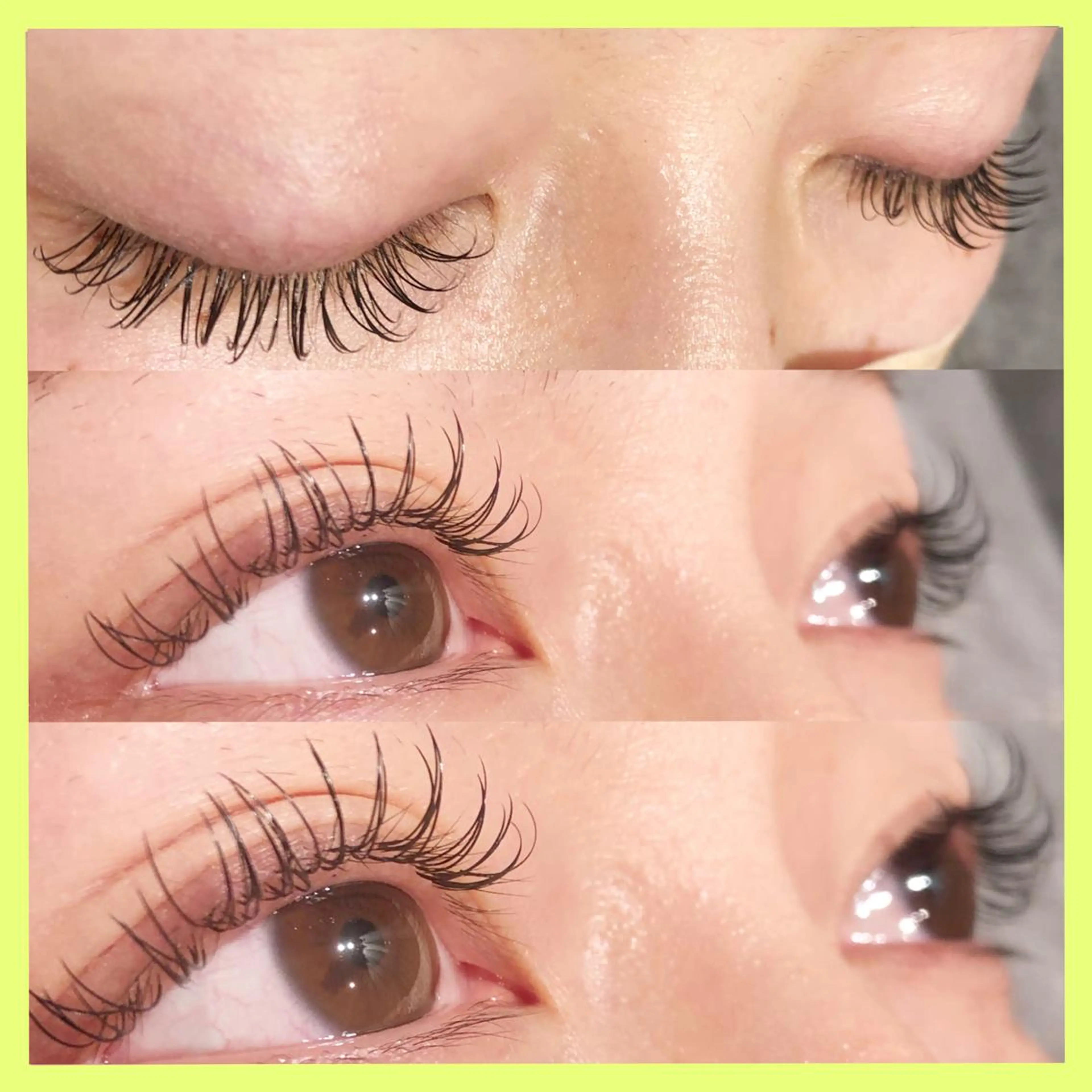 マツエク・マツパ Dカール ルナ|縮毛矯正 ×デザインカラー🥝のヘアスタイル