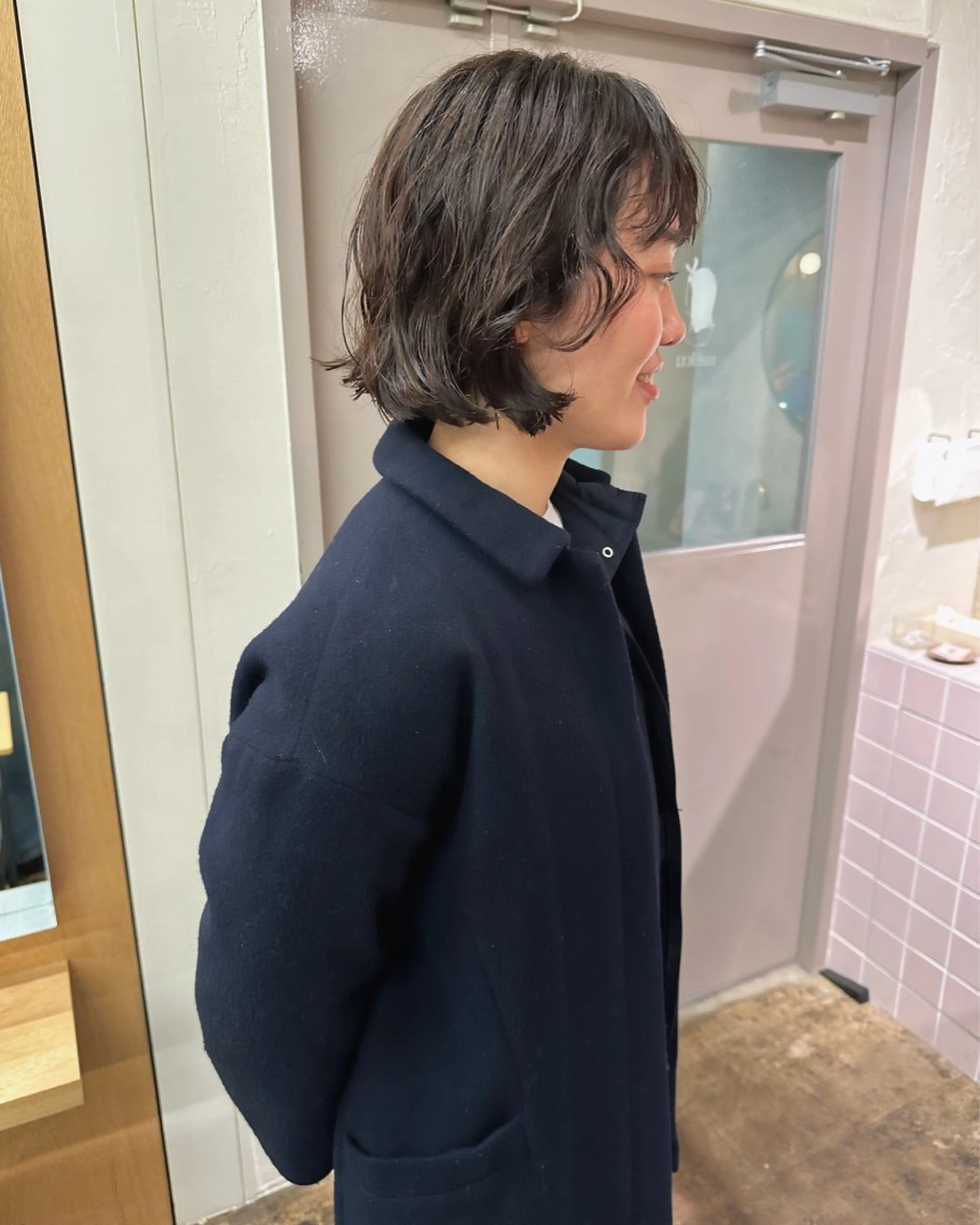 ショート パーマ ニュアンスパーマ カット パーマ yupi🐈‍⬛ レイヤー/パーマのヘアスタイル