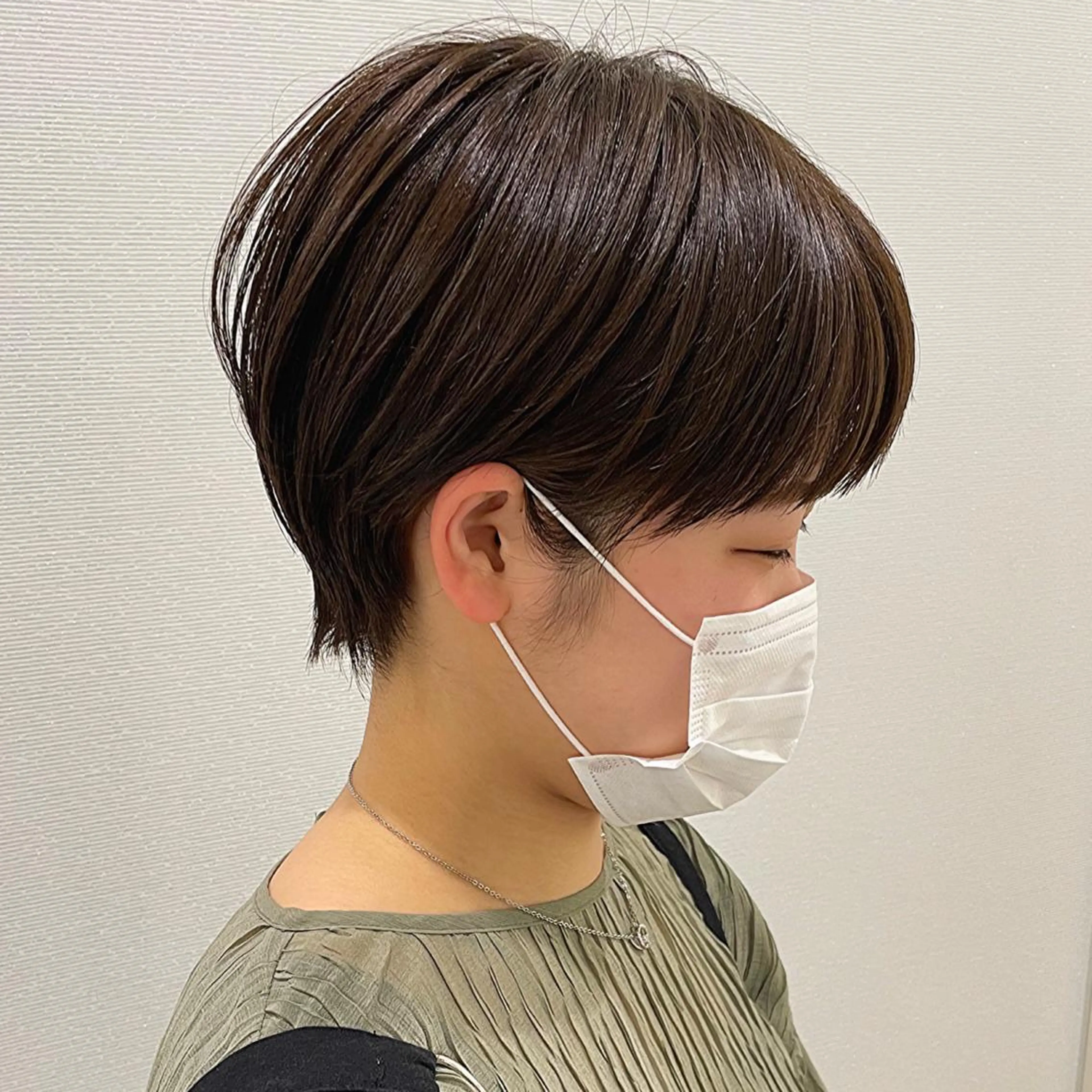 ショート カラー カット トリートメント 【まとまるショート 髪質改善】今井隆太のヘアスタイル