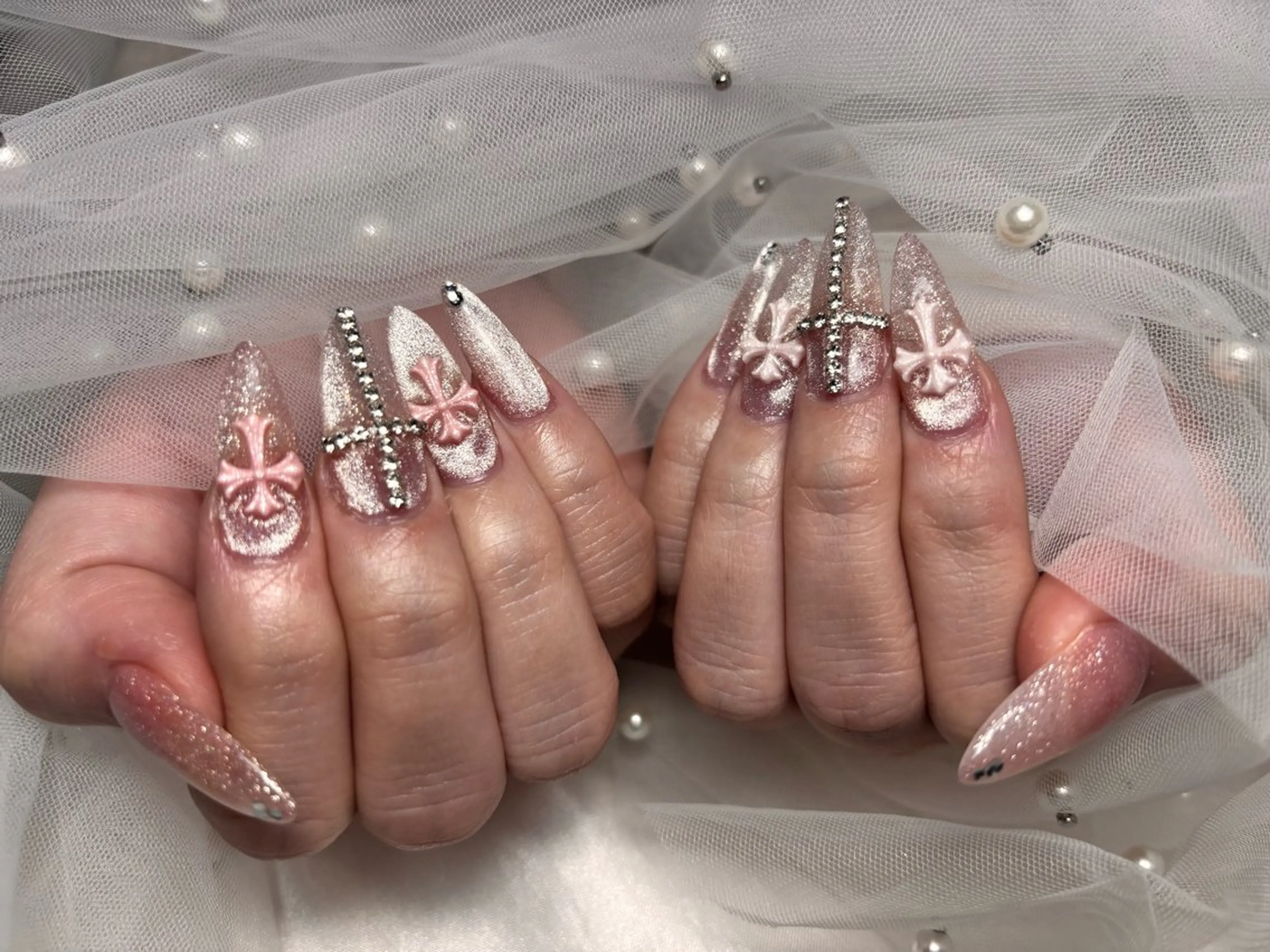 【90分持ち込みコース】有料パーツ合計10個まで❤️‍🔥画像持ち込み🙆‍♀️パーツ&アート込み💖の写真