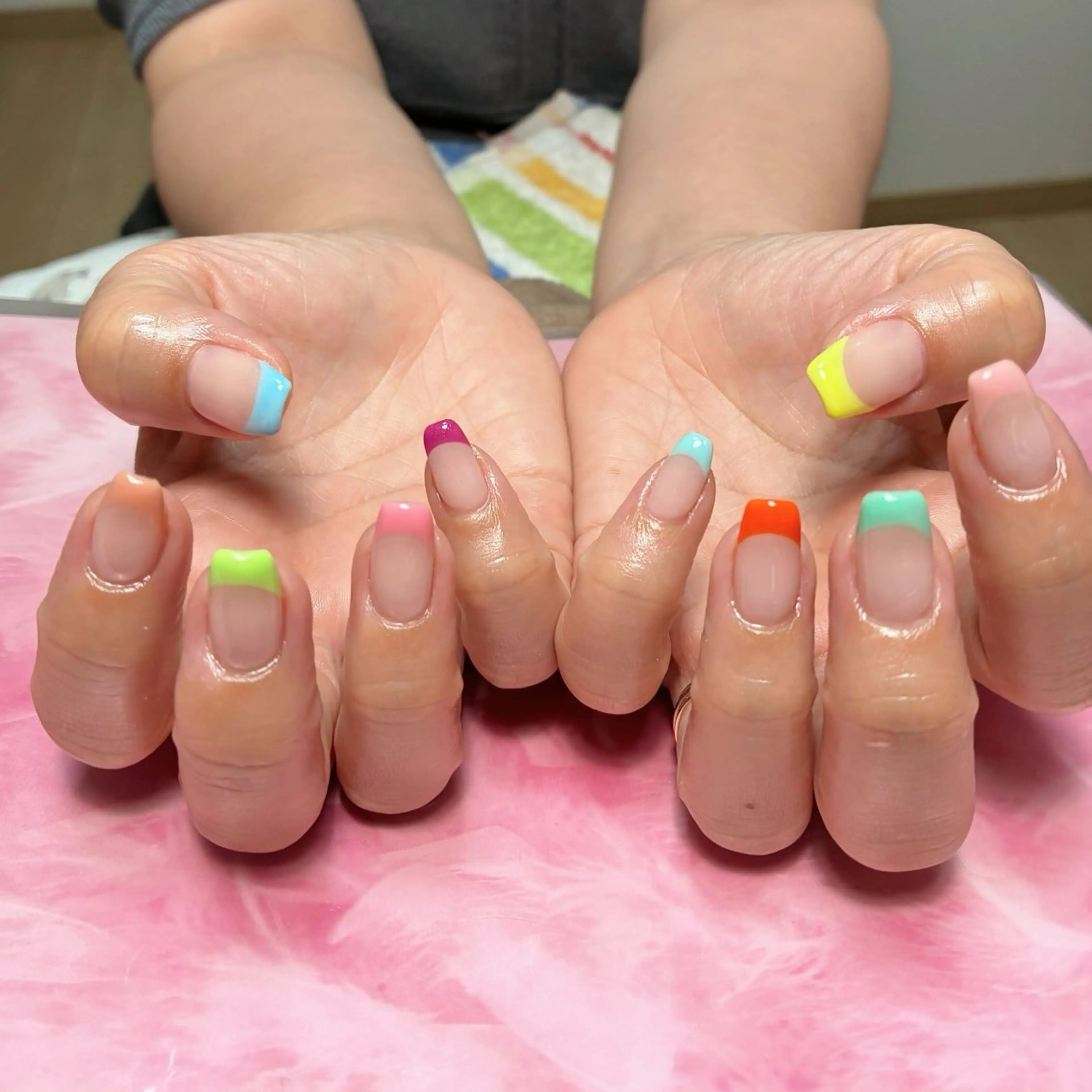 ミディアム hs nail salonのネイルデザイン