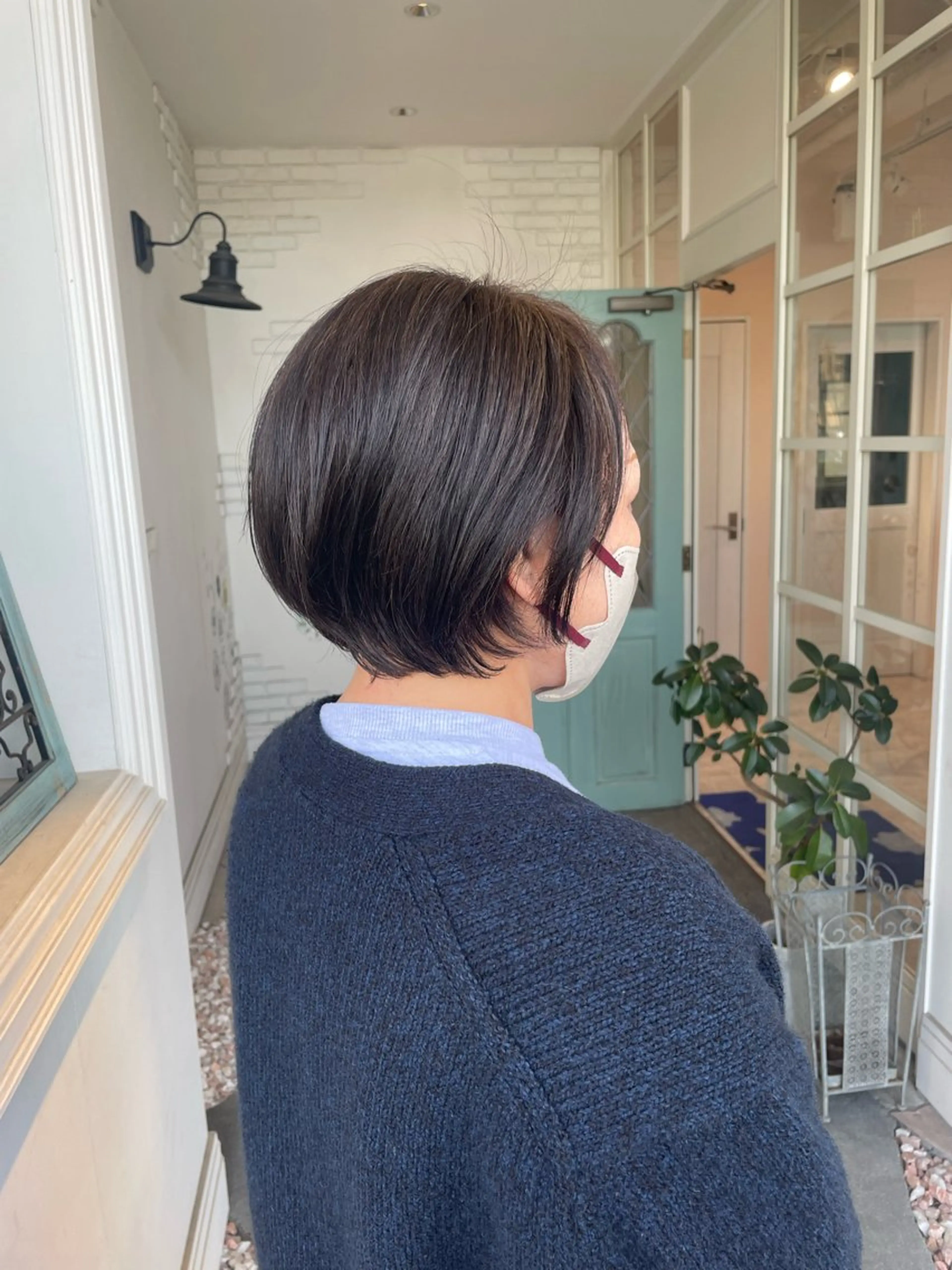 ショート 推しｶﾗｰ/韓国/ ﾋﾟﾝｸ/Renonのヘアスタイル