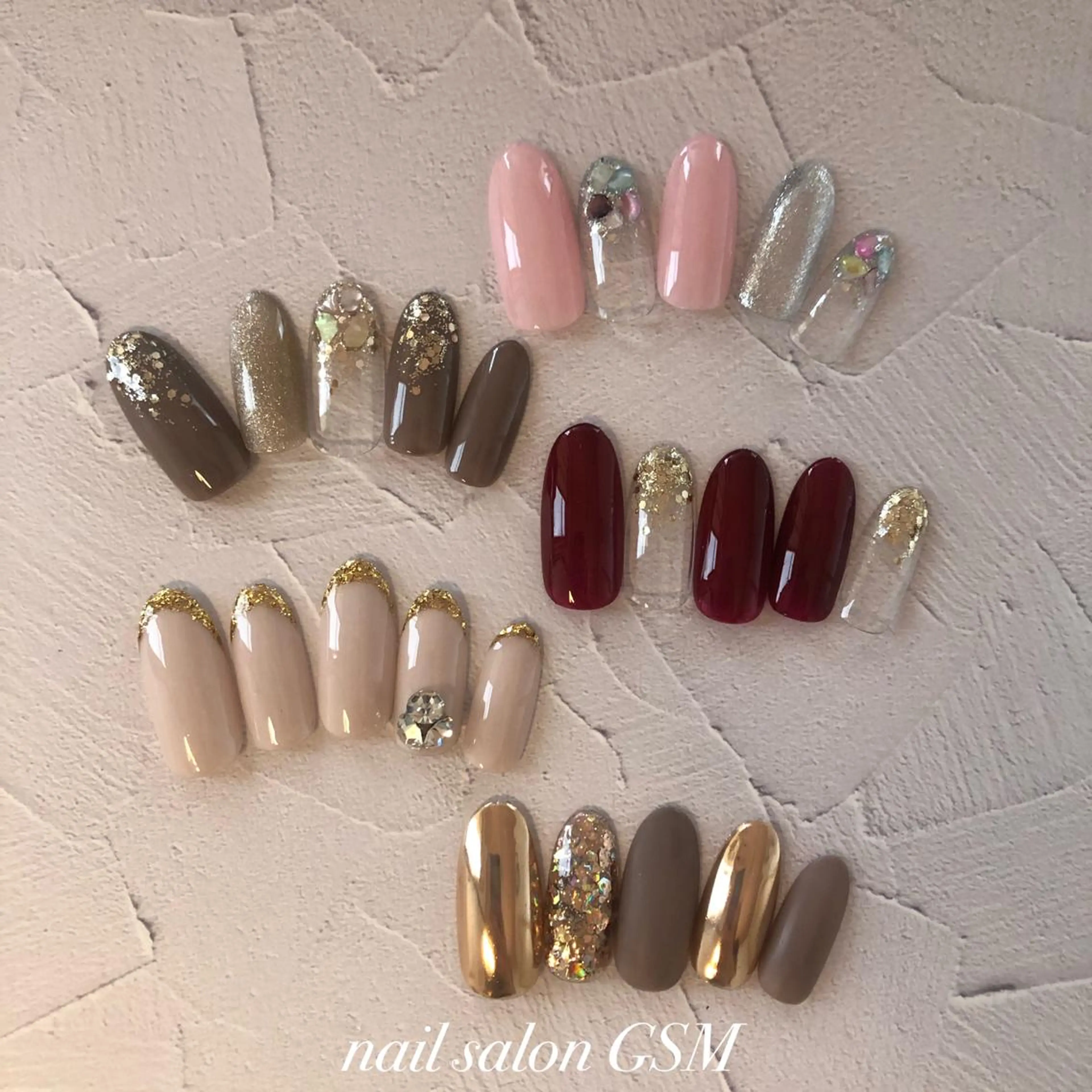 ネイル ハンドネイル nail salon GSMのネイルデザイン