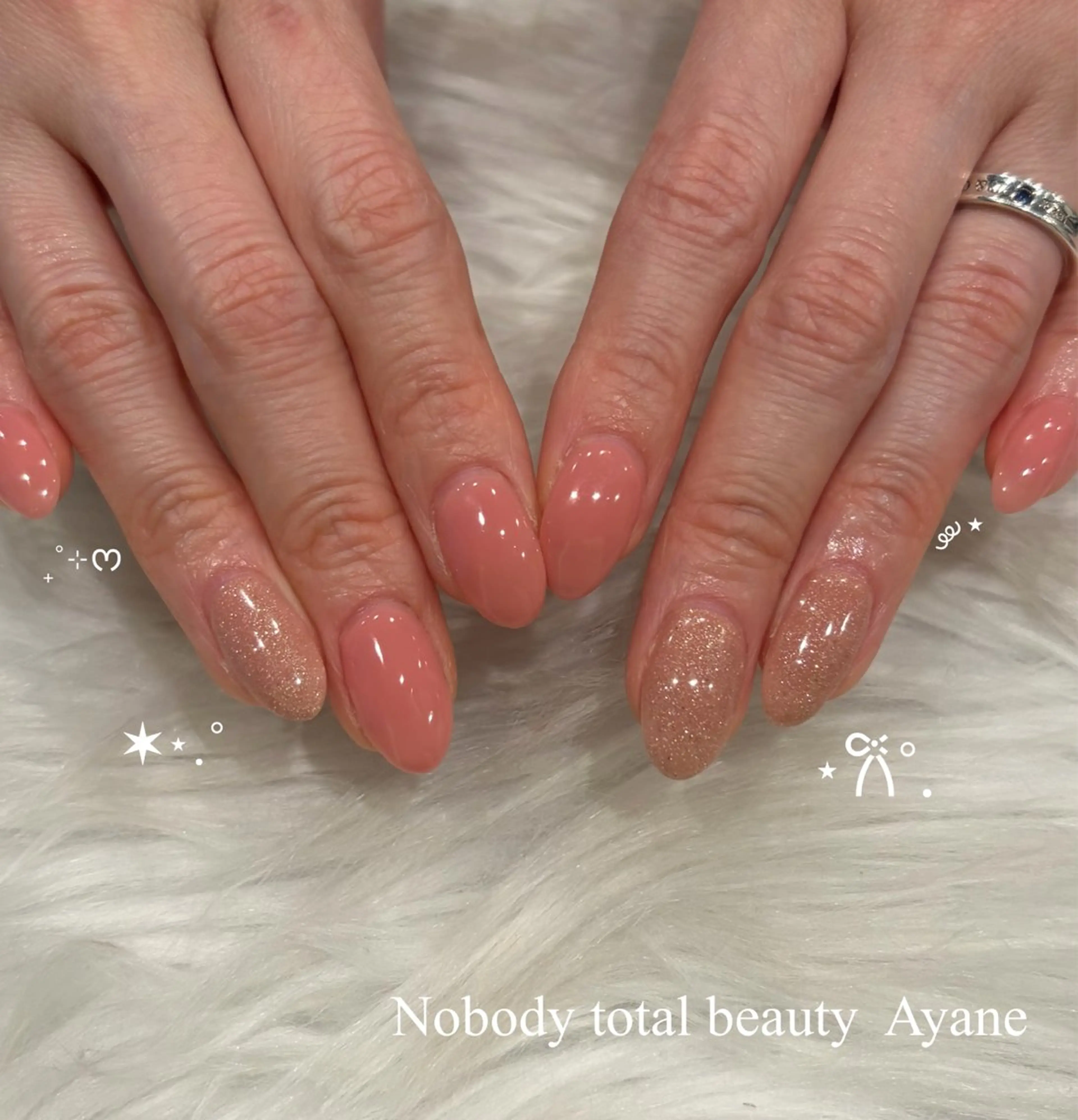 ネイル ハンドネイル Nobody_ Ayaneのネイルデザイン