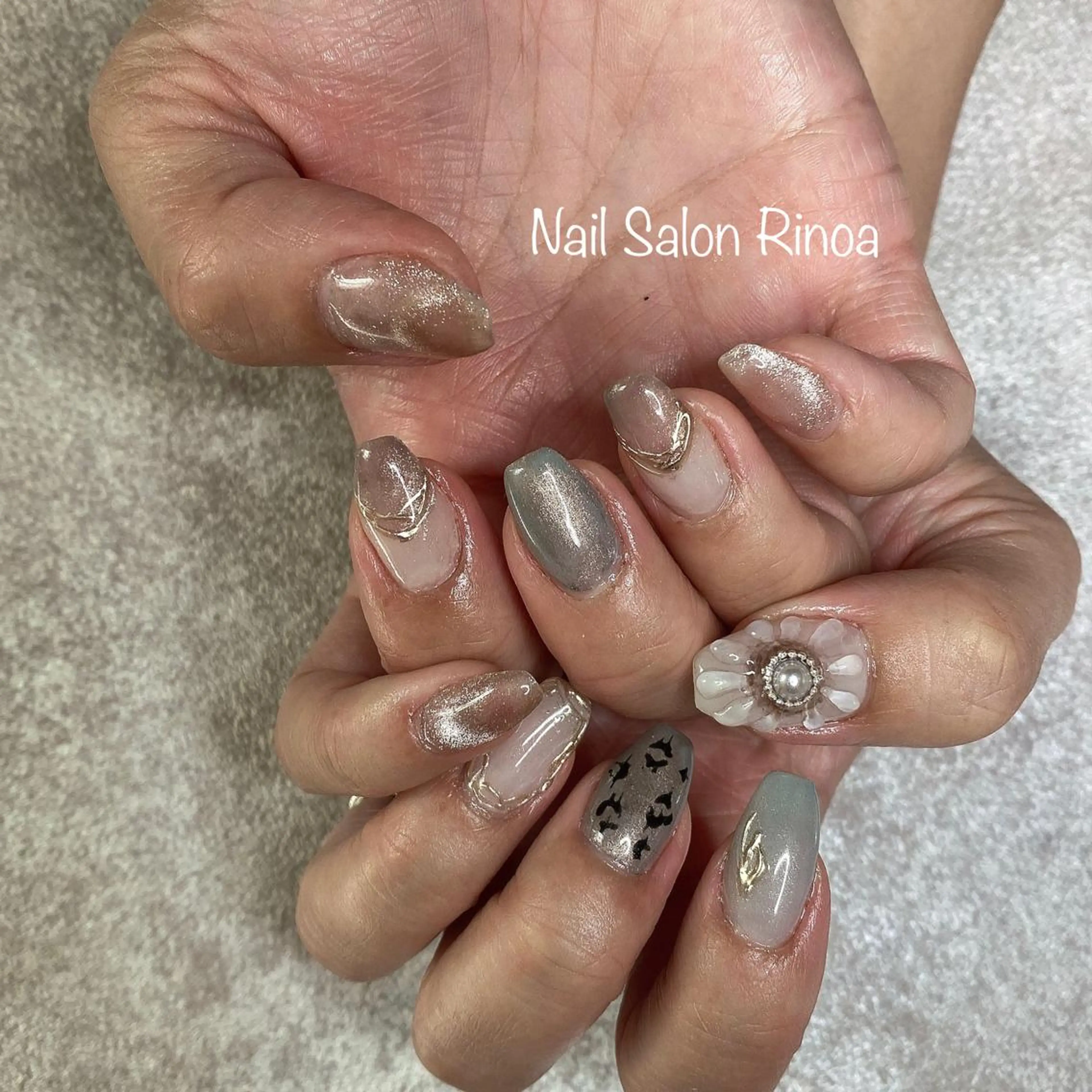ネイル Nail Salon Rinoaのネイルデザイン