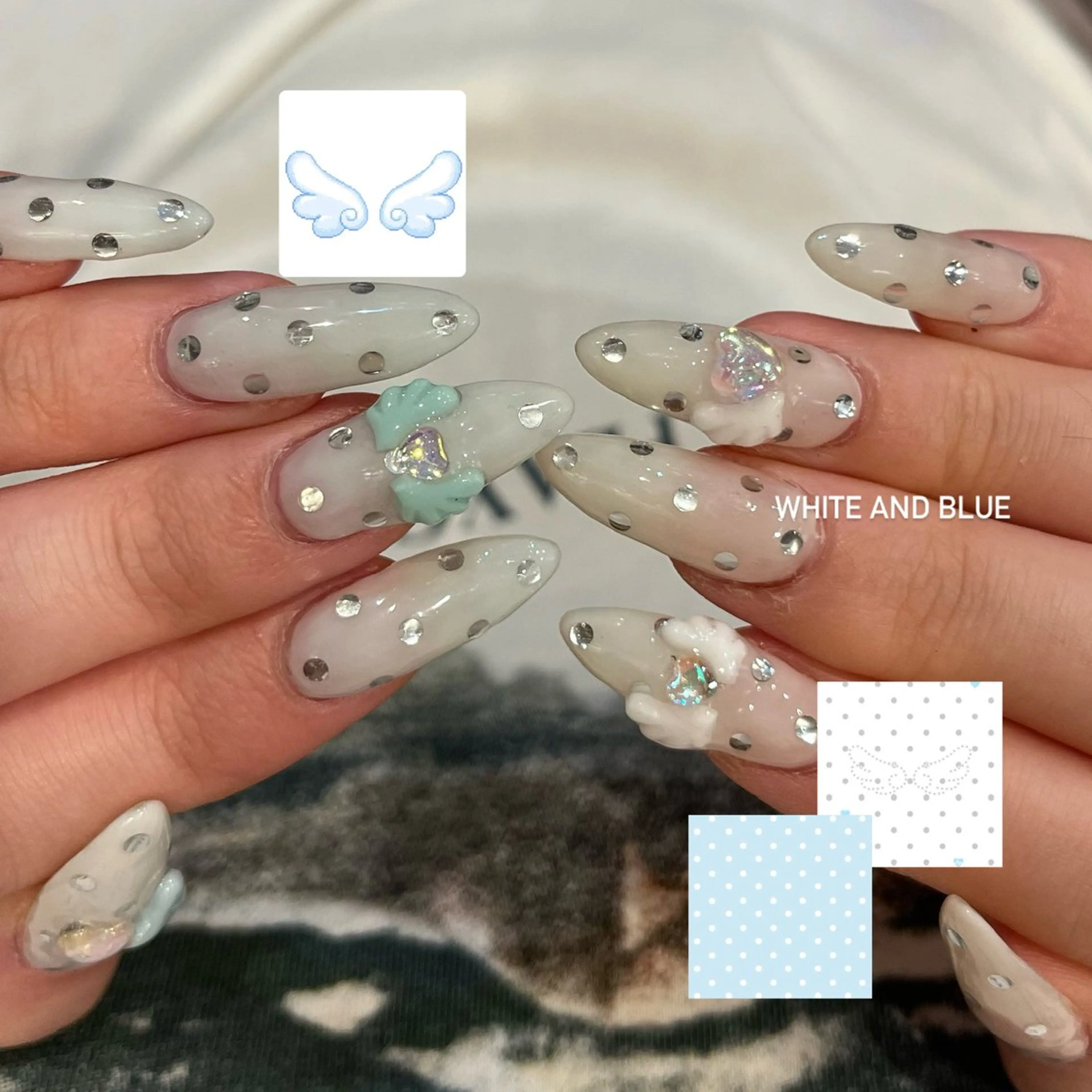 ネイル ハンドネイル KUU🎀♥⑅ フィルイン対応サロンのネイルデザイン