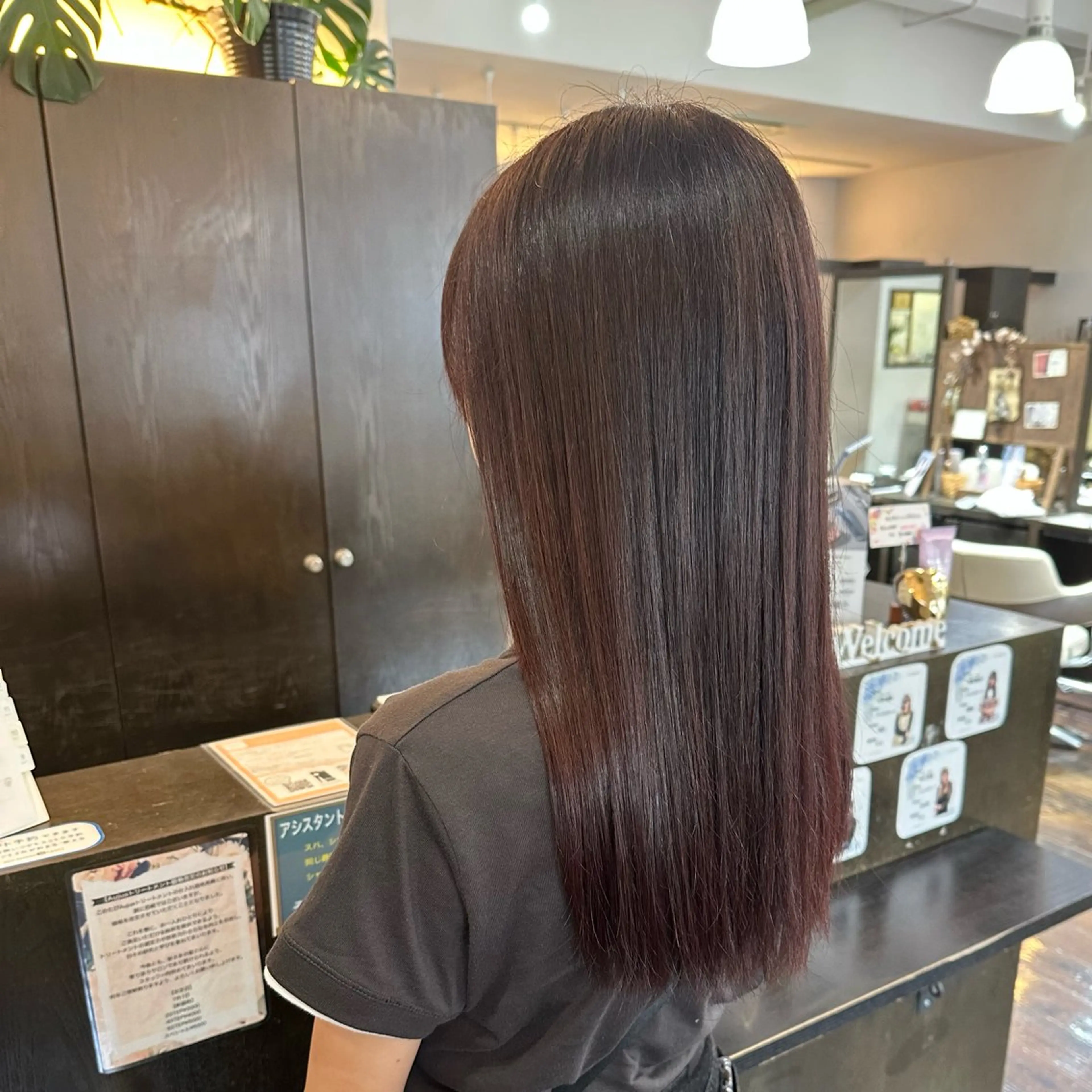 ロング カラー 近藤 優羽のヘアスタイル