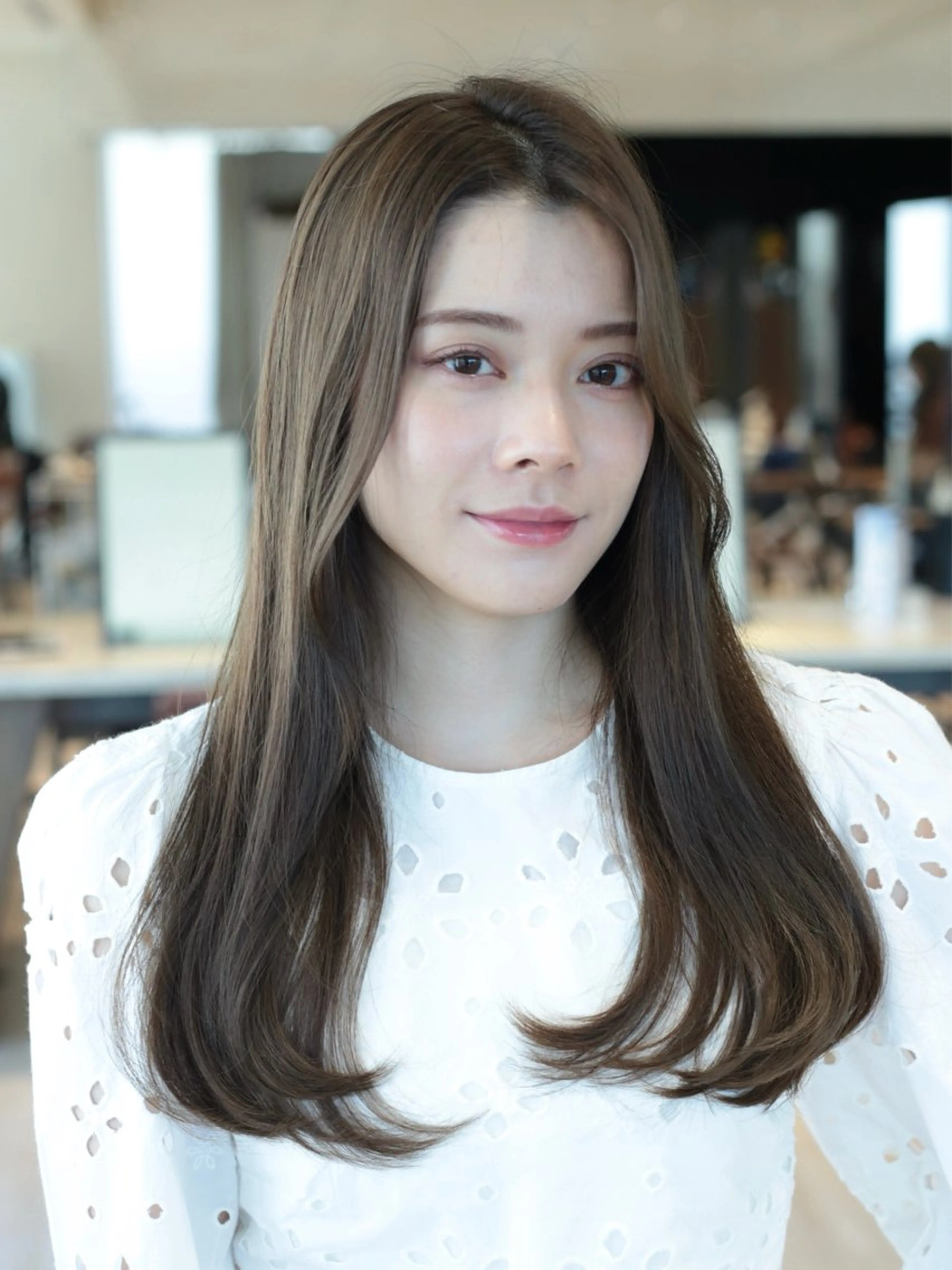 ロング カラー レイヤーカット ローレイヤー カット ヘアカラー トリートメント 髙木美緒🌿 レイヤー/アレンジのヘアスタイル