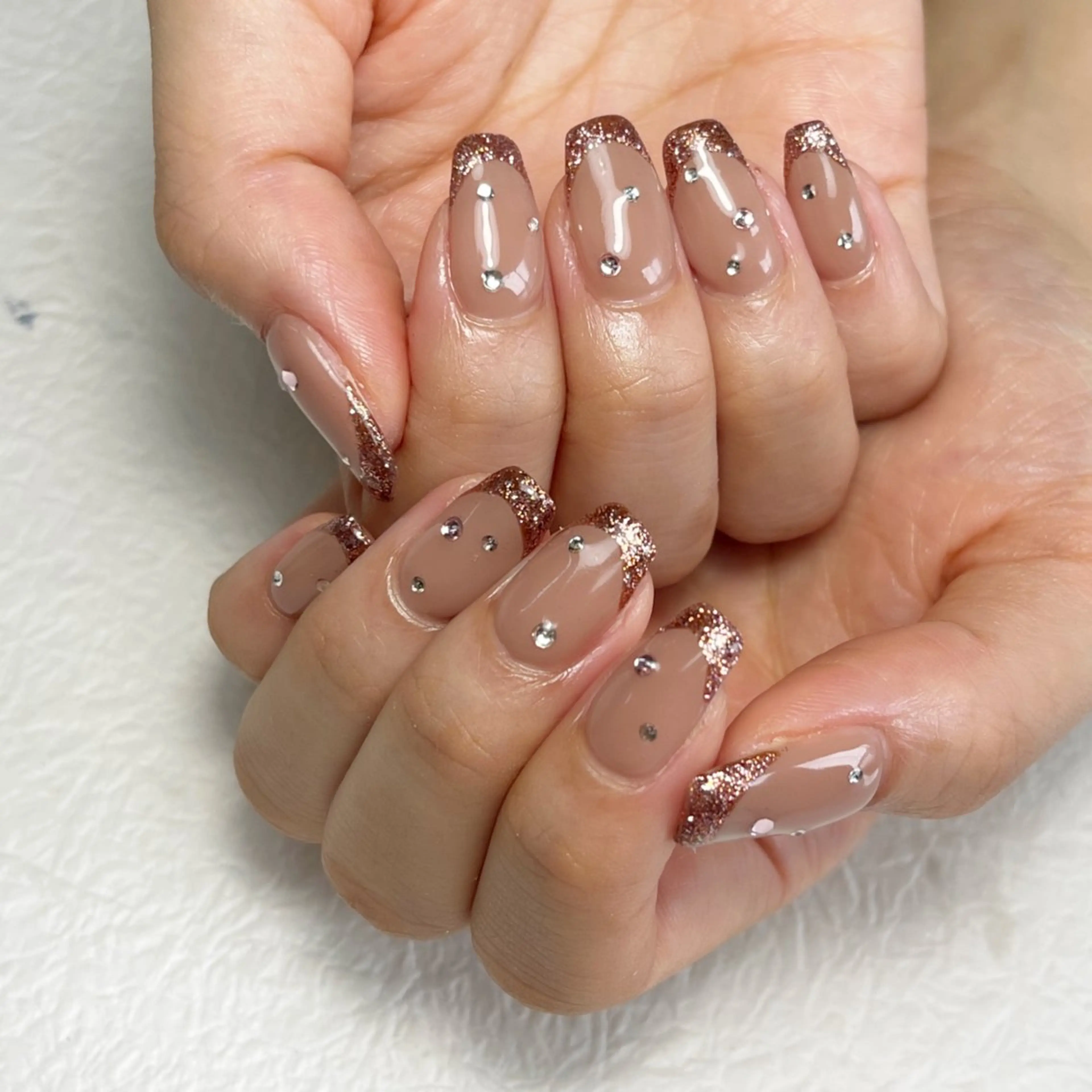 ネイル アートネイル フットネイル ジェルネイル キラキラネイル 韓国ネイル Y nail なんば堀江店のネイルデザイン