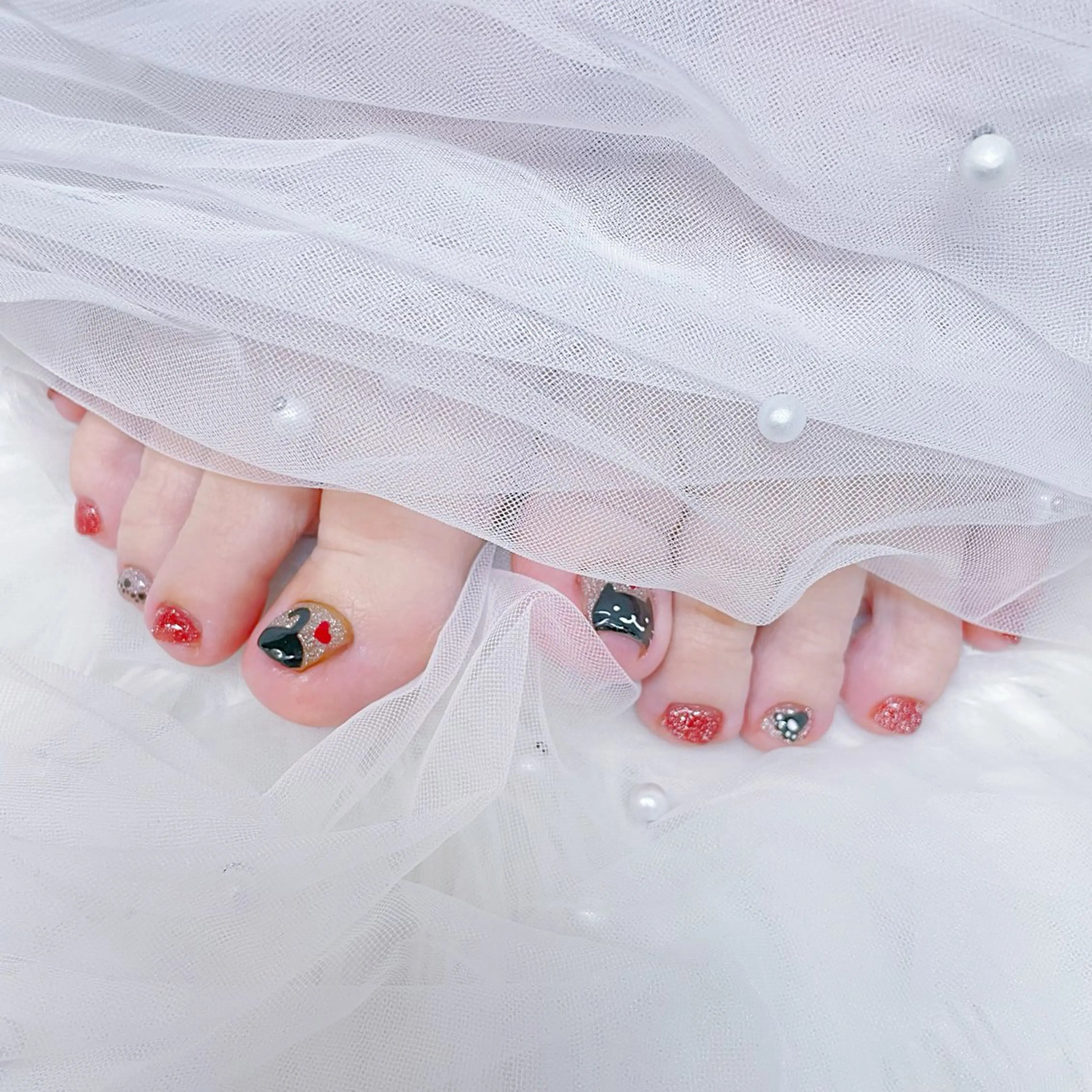 ネイル 持ち込み ハンドネイル アサイ レミのネイルデザイン