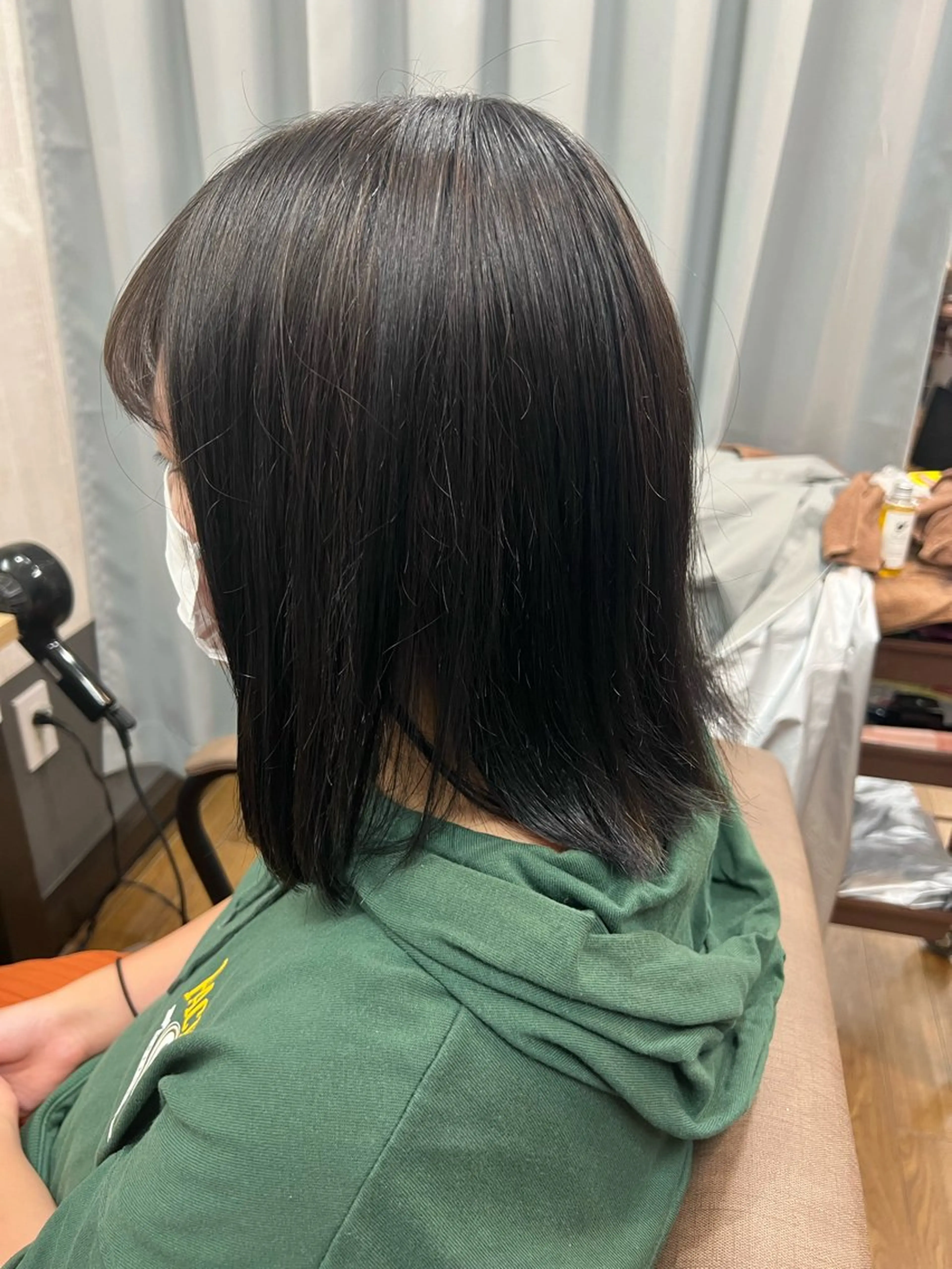 ミディアム カット ヘアカラー トリートメント TELA HAIR 幕張本郷店　千尋のヘアスタイル