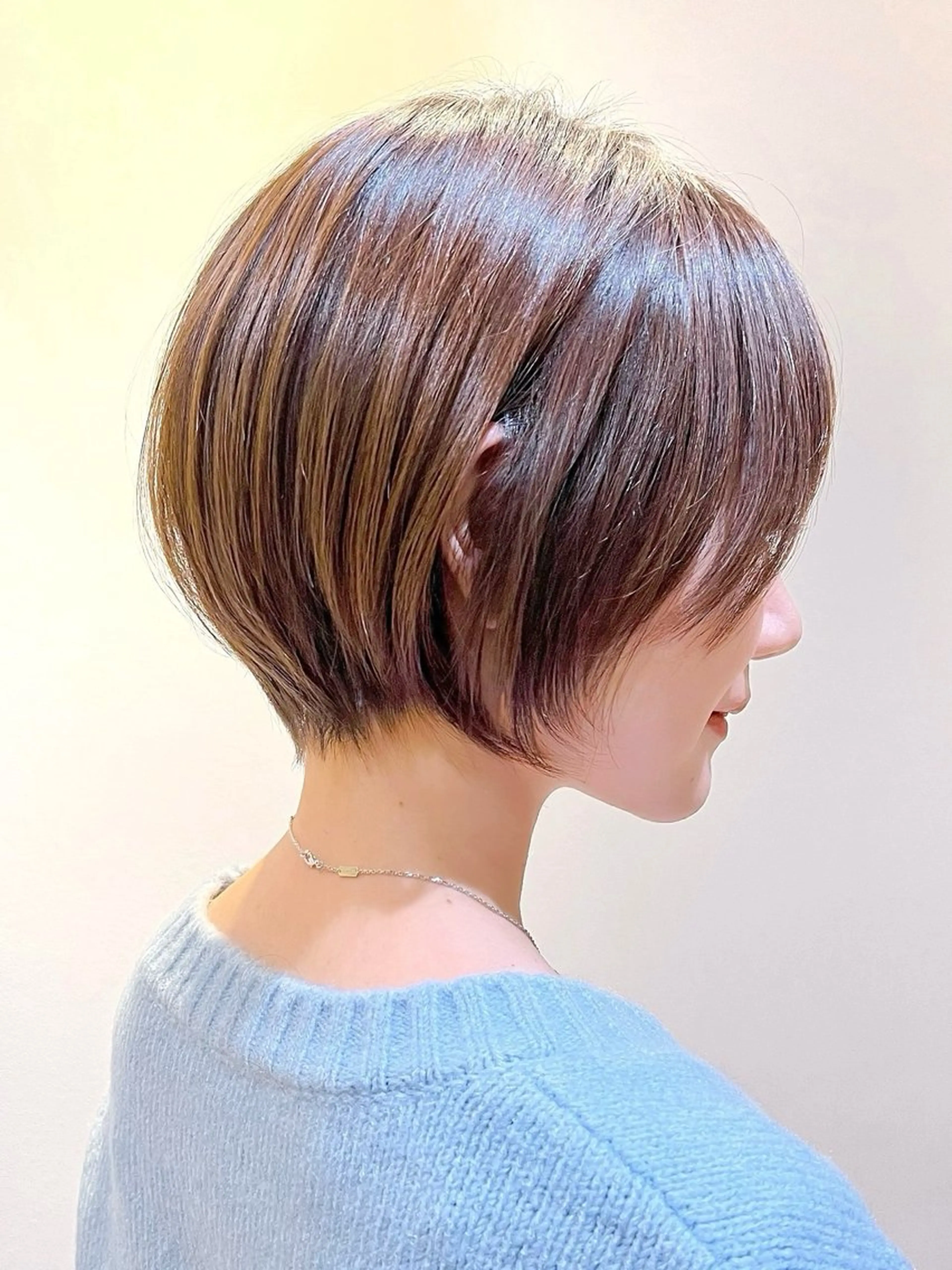 ショート ショートボブ アッシュ ボブ ショートヘア 小顔ショート🌿 Say.石川葵のヘアスタイル