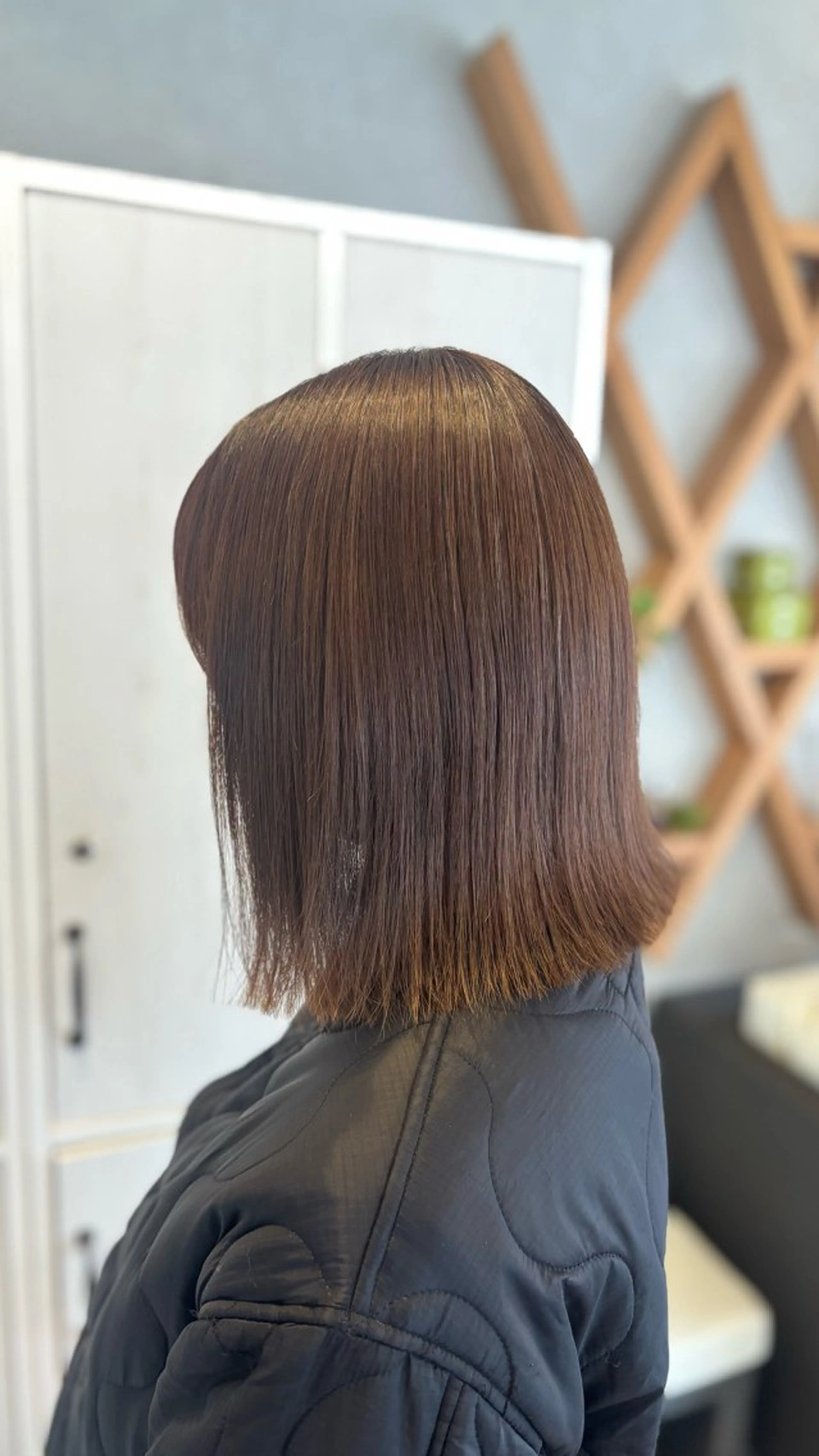 ミディアム カラー ベージュカラー ヘアカラー ELLE&SALLY Tamoriのヘアスタイル