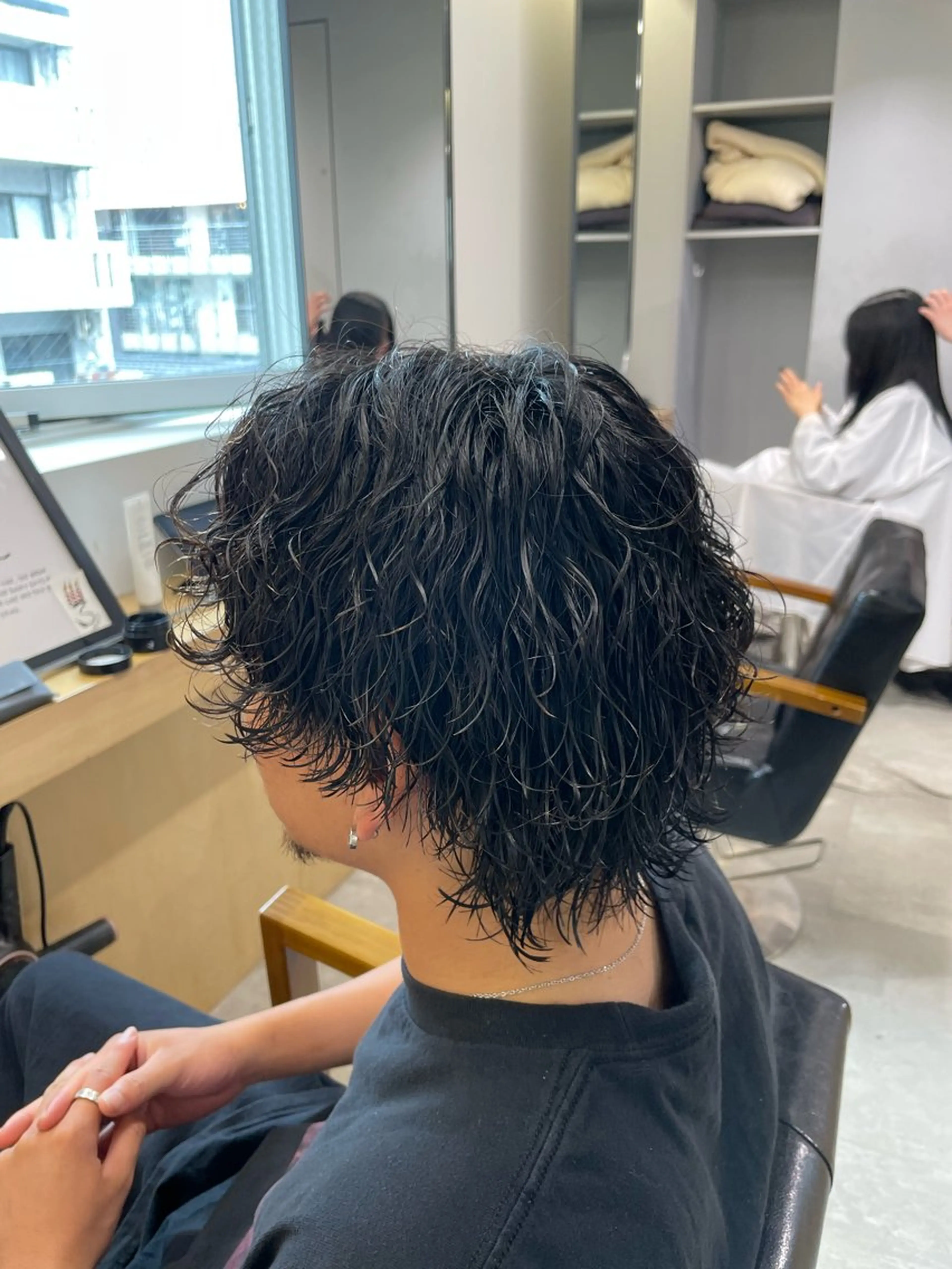 パーマ メンズ カット パーマ マエダ リョウのヘアスタイル