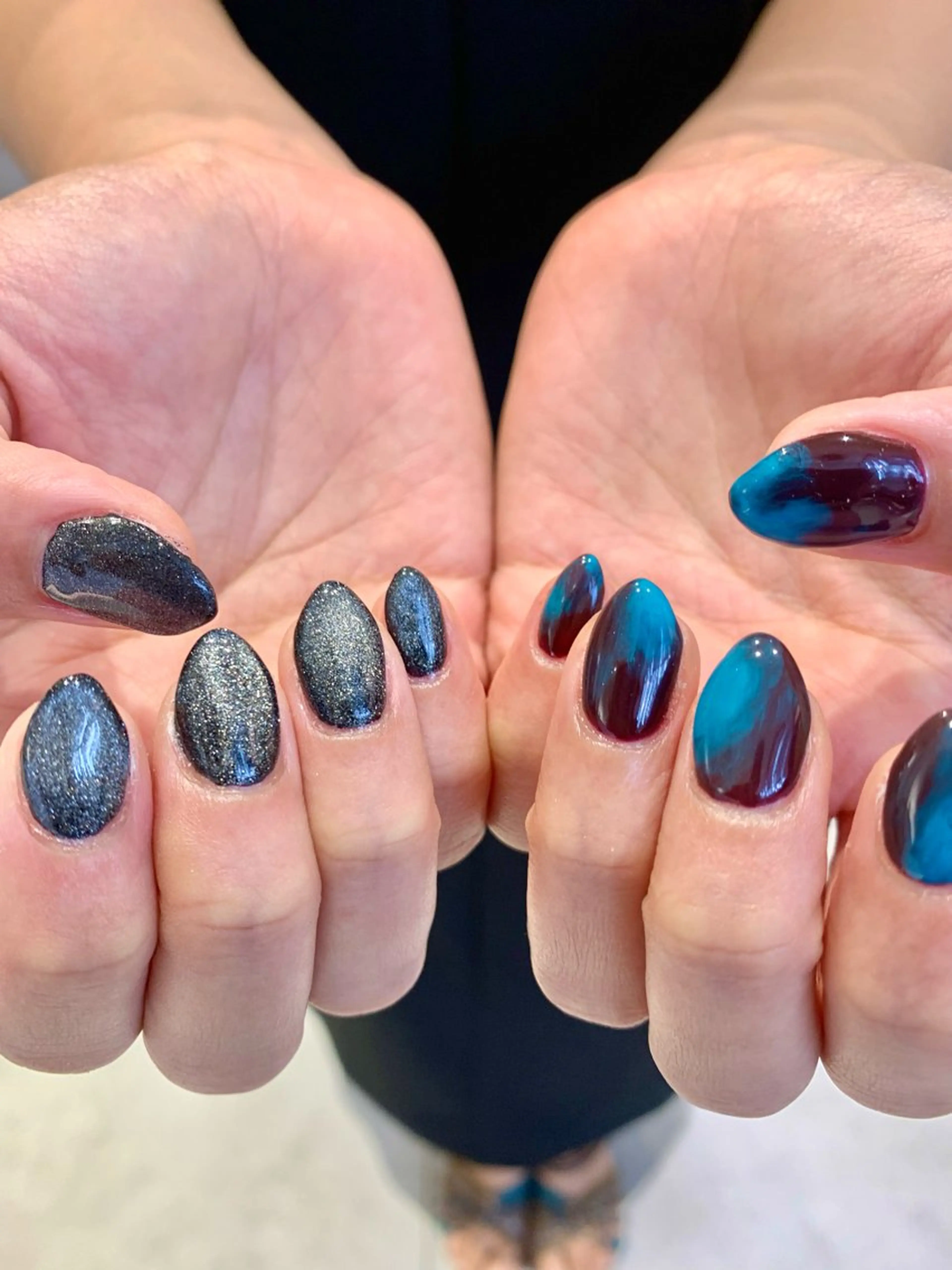 ネイル アートネイル マグネットネイル ハンドネイル Kureha/ネイル トレンドヘアのマツエク・マツパデザイン