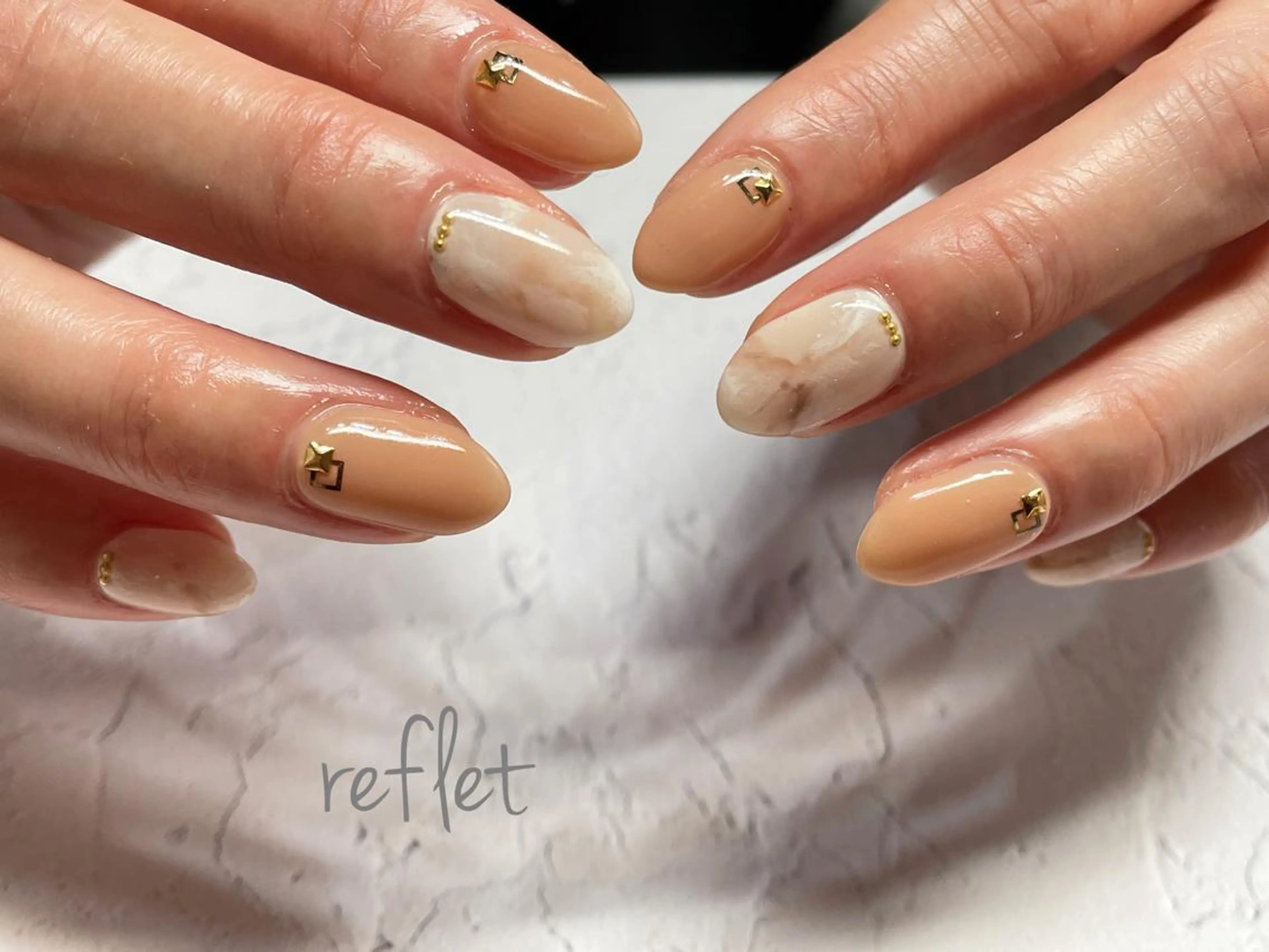 ネイル ハンドネイル reflet nailのネイルデザイン