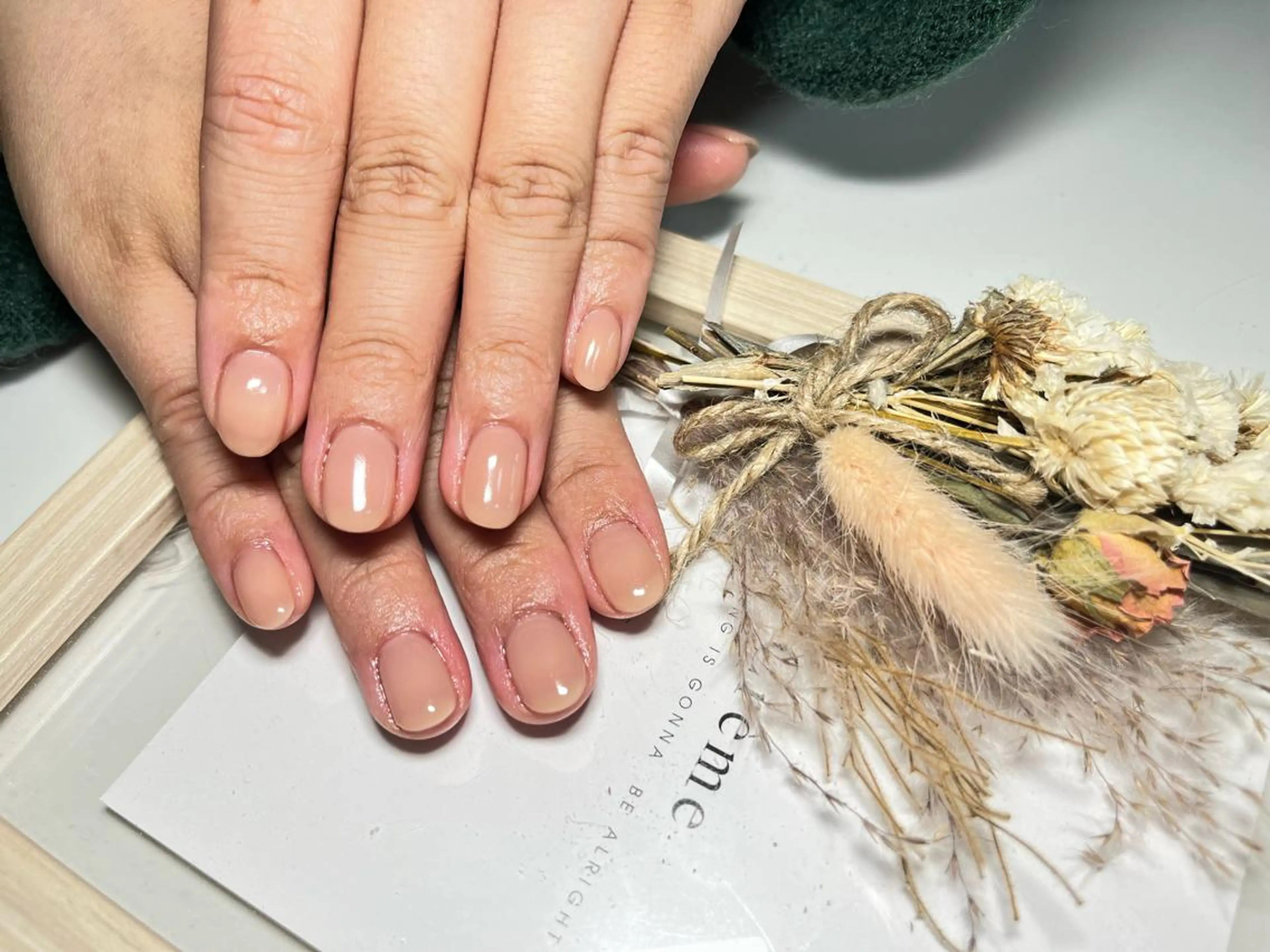 ネイル ワンカラーネイル Nail salon Caco.のネイルデザイン