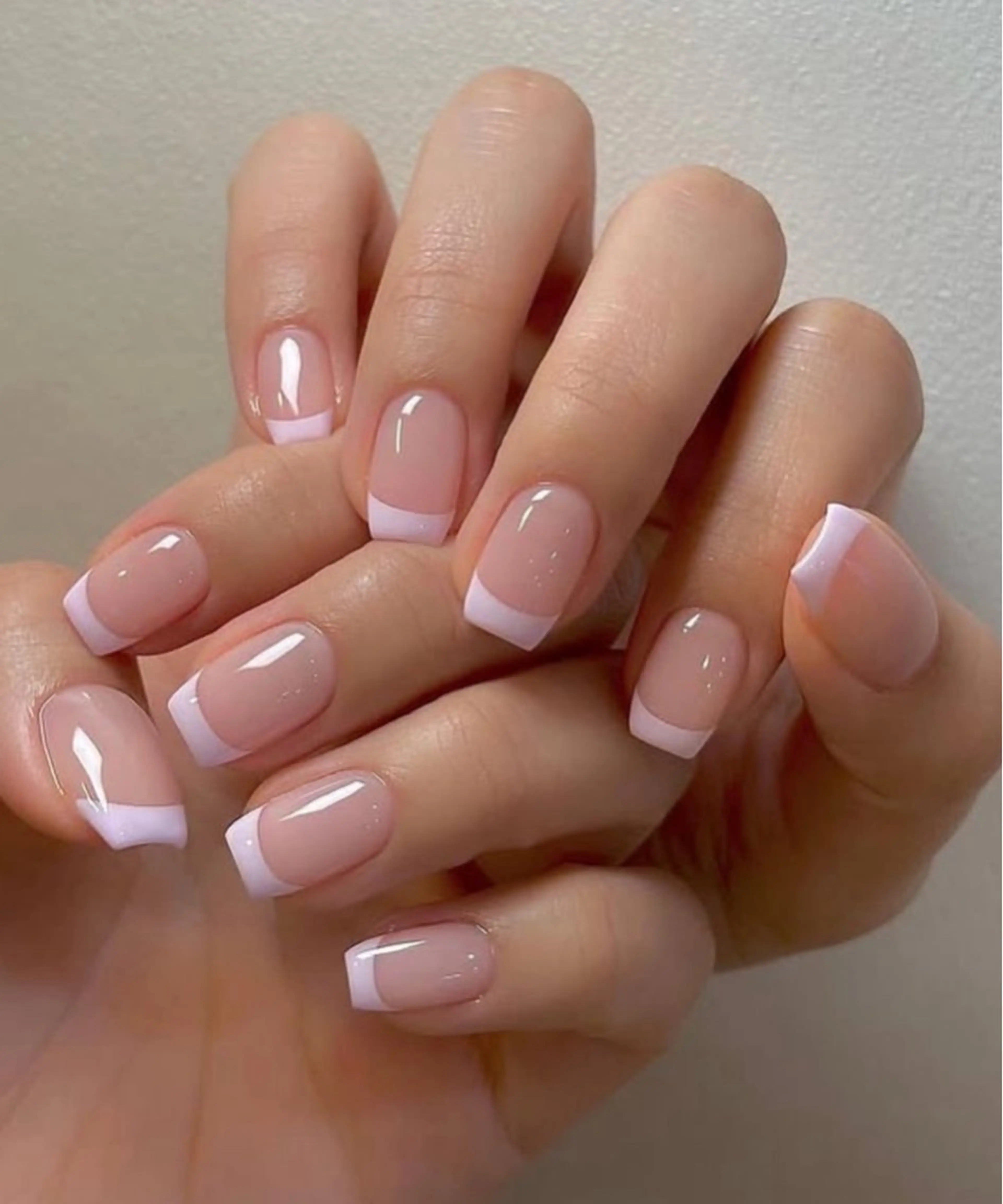 ネイル オーロラネイル チークネイル 長さ出し フレンチネイル ジェルネイル ハンドネイル NEW NAIL 池袋のネイルデザイン