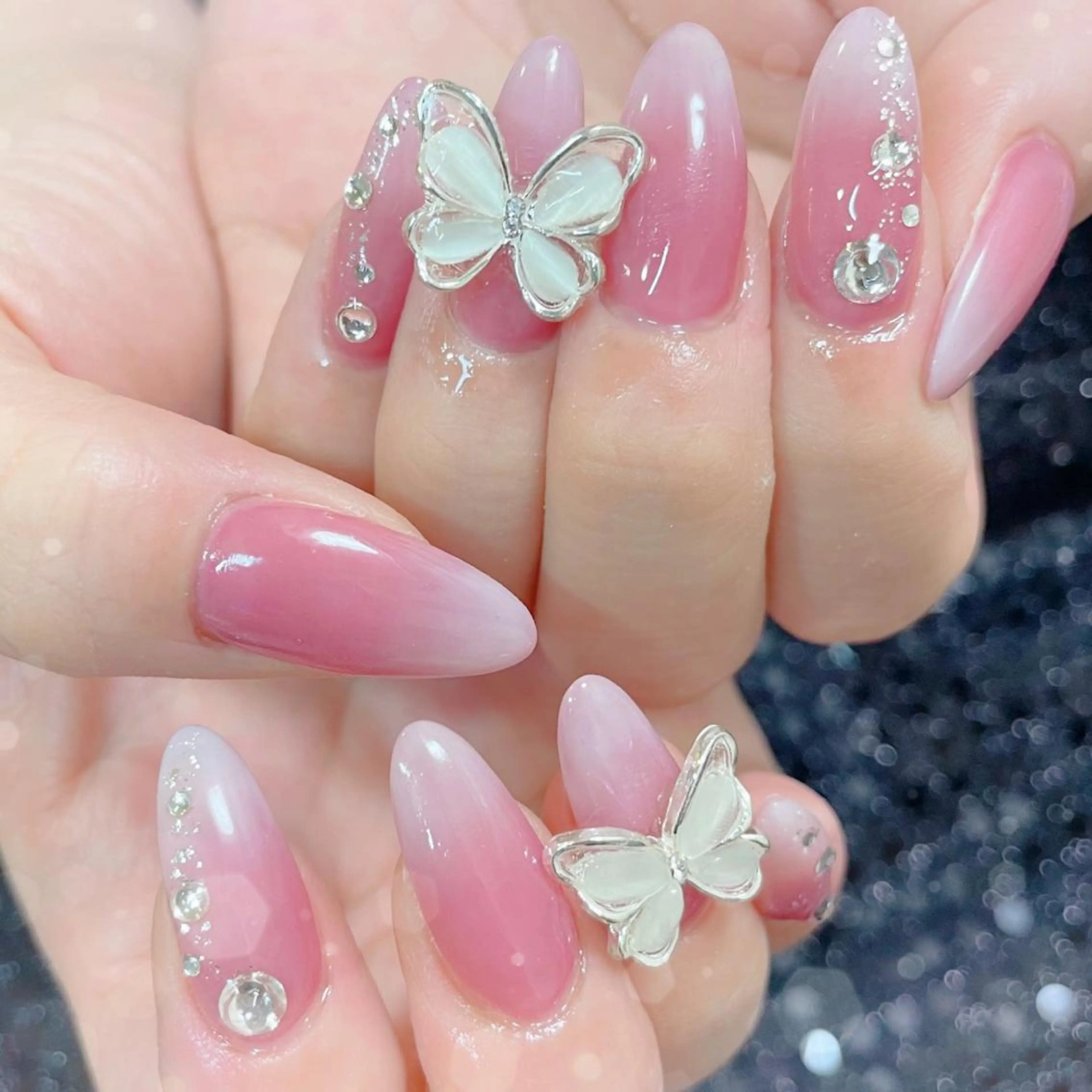 ネイル ハンドネイル ハンドケア MoON...❤︎ MeGuのネイルデザイン