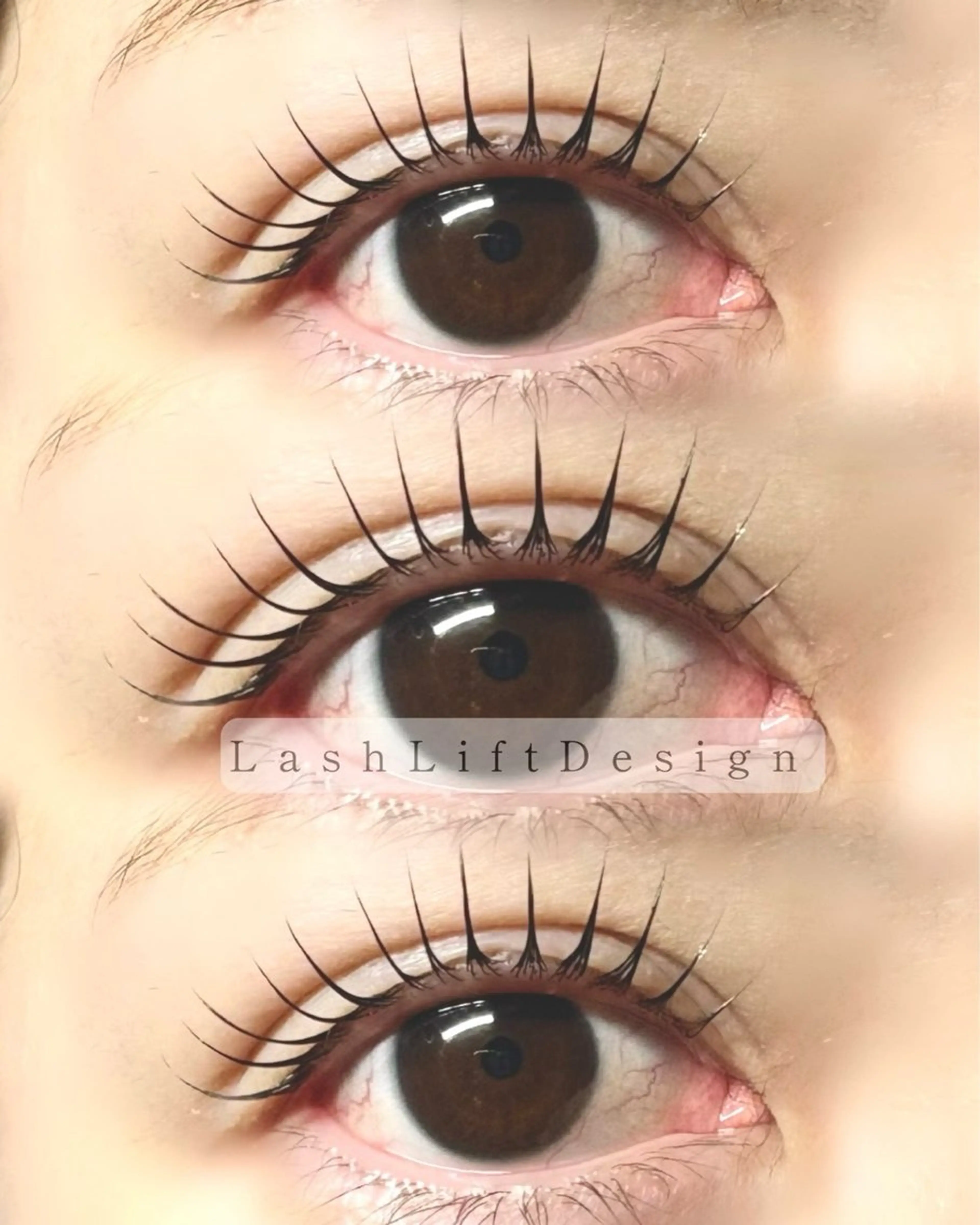 マツエク・マツパ パリジェンヌラッシュリフト Punahele Rinのマツエク・マツパデザイン