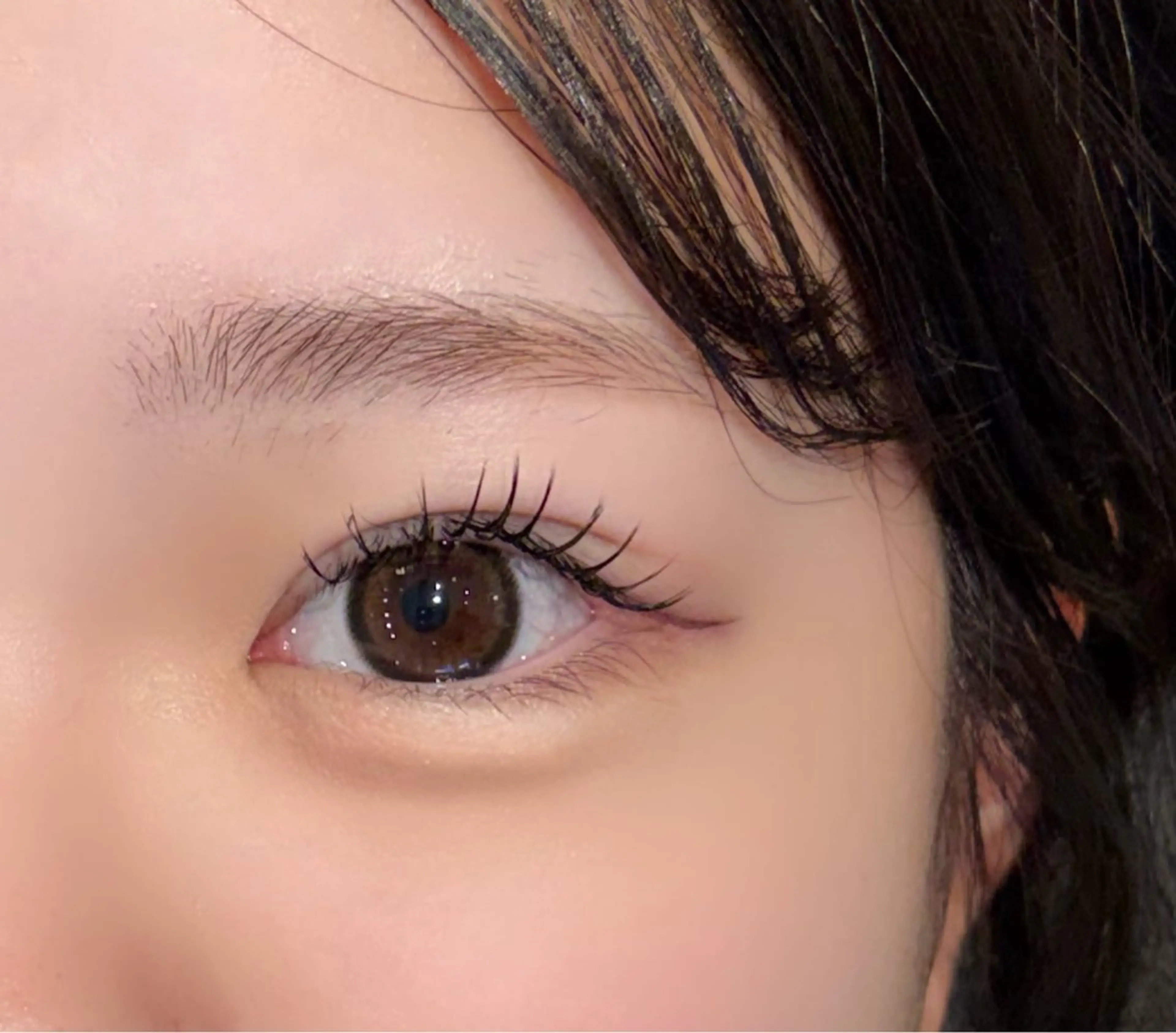 マツエク・マツパ Cカール キュート セーブル Olivia 高尾🐈‍⬛🎀のマツエク・マツパデザイン