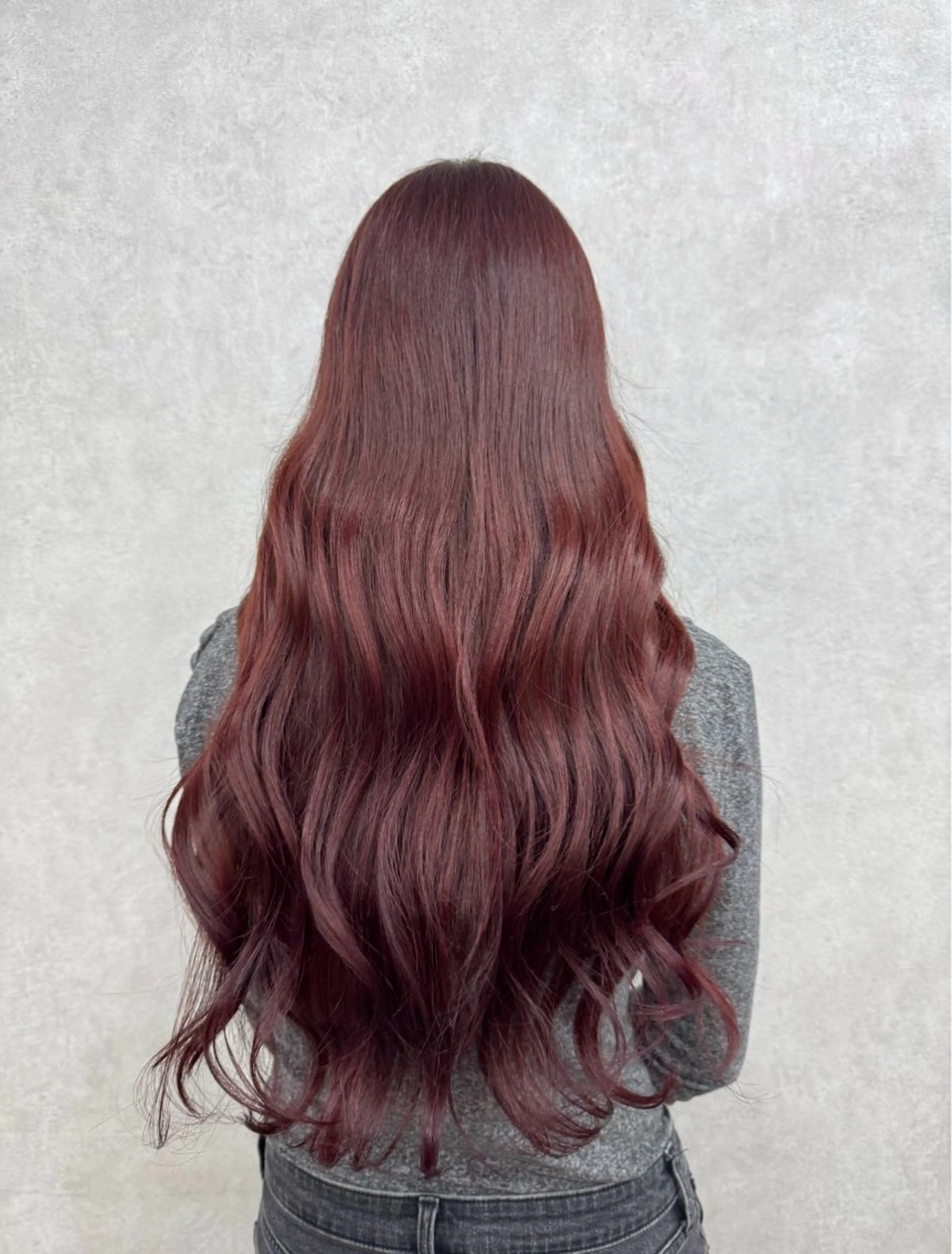 ロング カラー 🍎暖色カラーで大人 可愛く🍒齋藤すみれのヘアスタイル