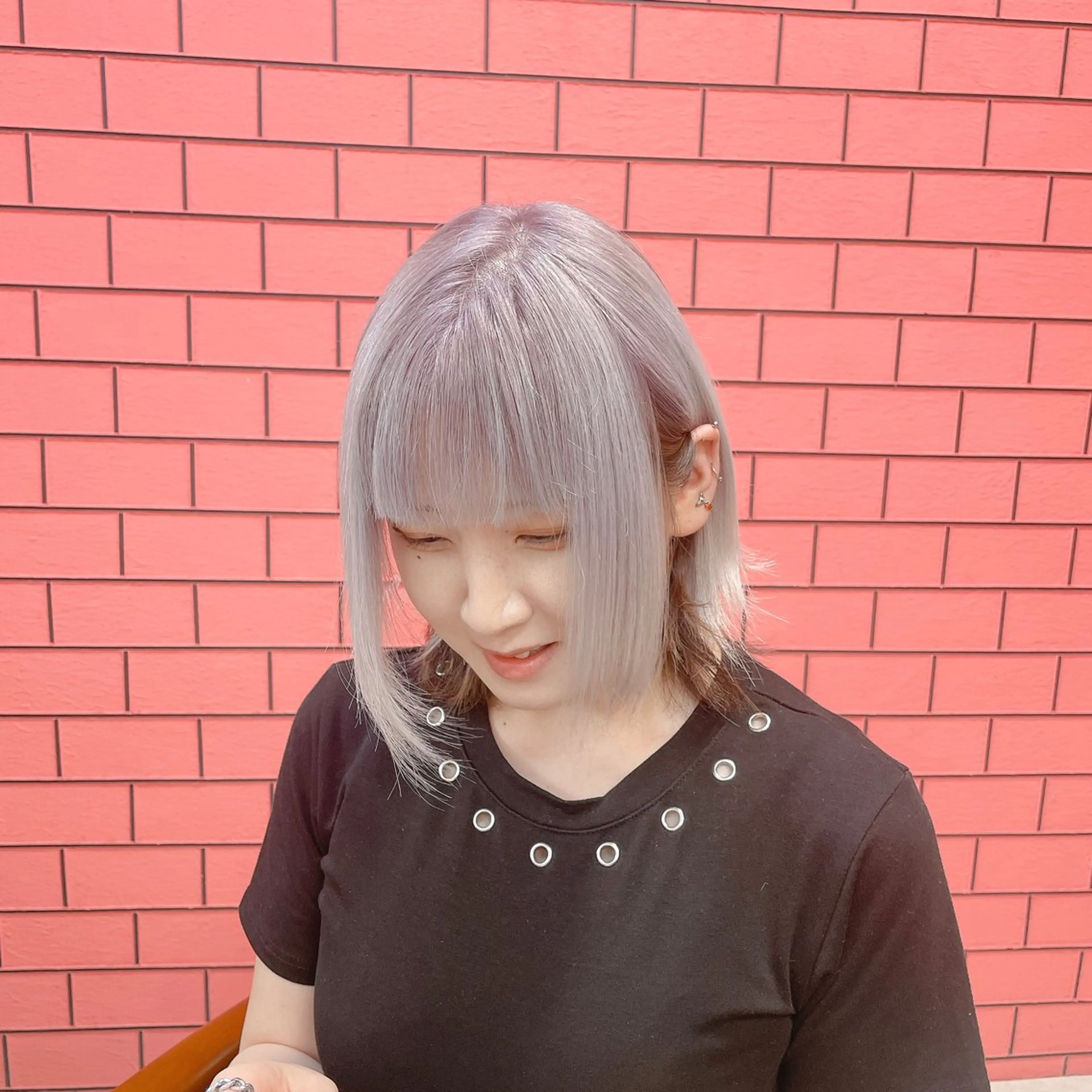 ミディアム カラー バレイヤージュ ブリーチ ケアブリーチ ダブルカラー イヤリングカラー ヘアカラー トリートメント デザインカラー 髪質改善Lilithのその他イメージ
