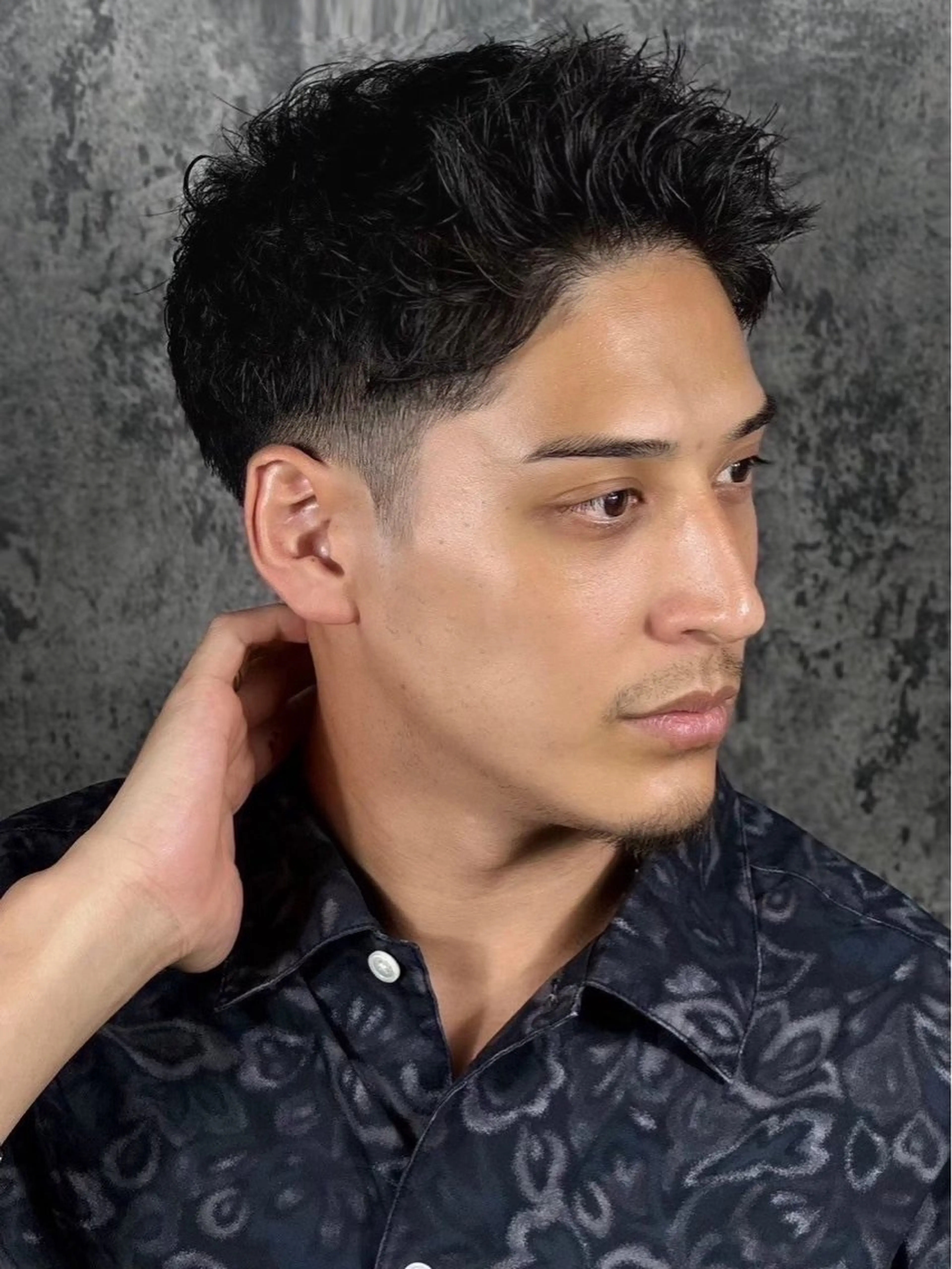 ショート ヒロ銀座barber shop 難波所属・つつみうち ふわりのヘアスタイル