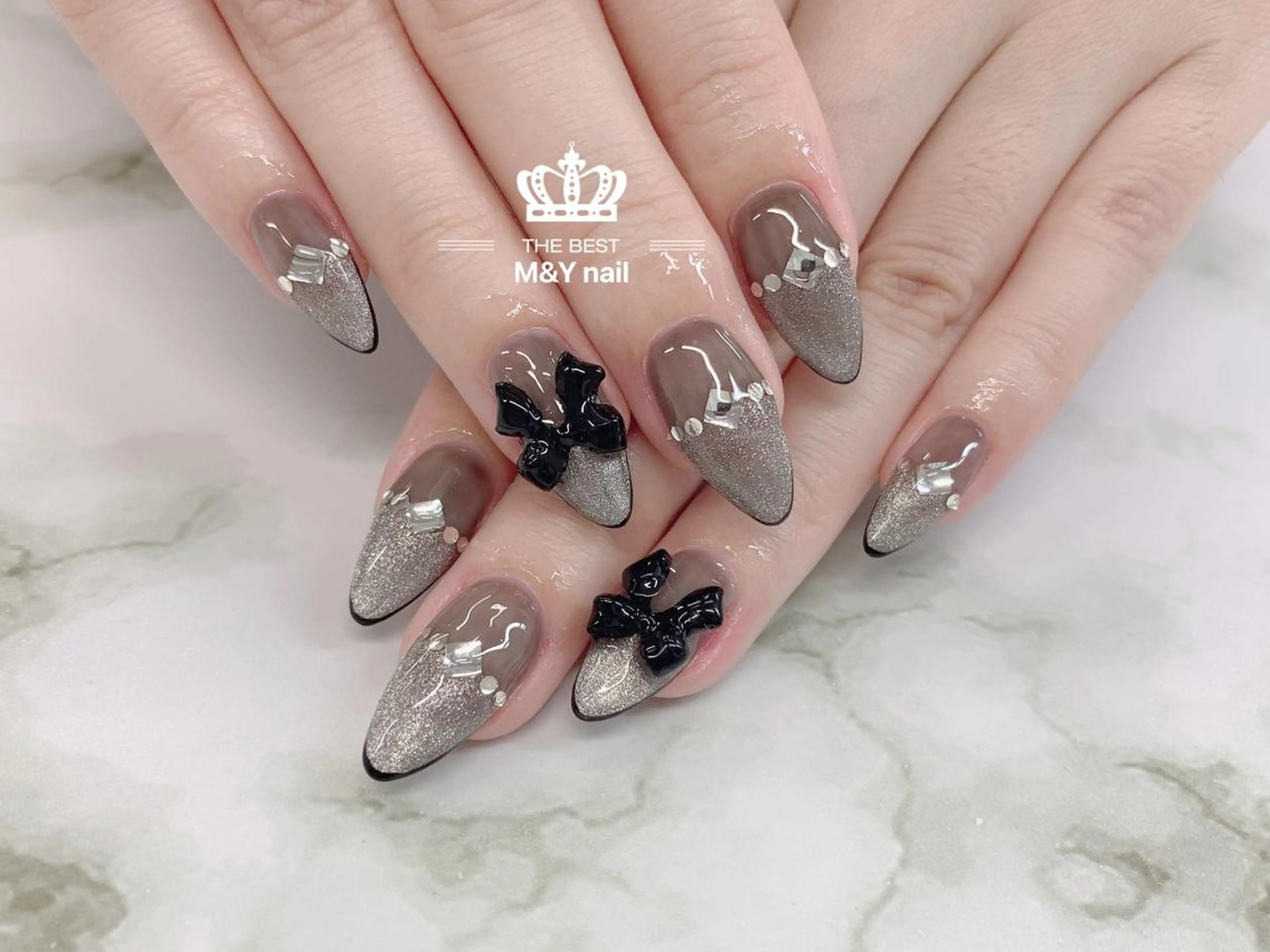 カラー ネイル ハンドネイル ハンドケア M&Y NailSalonのネイルデザイン