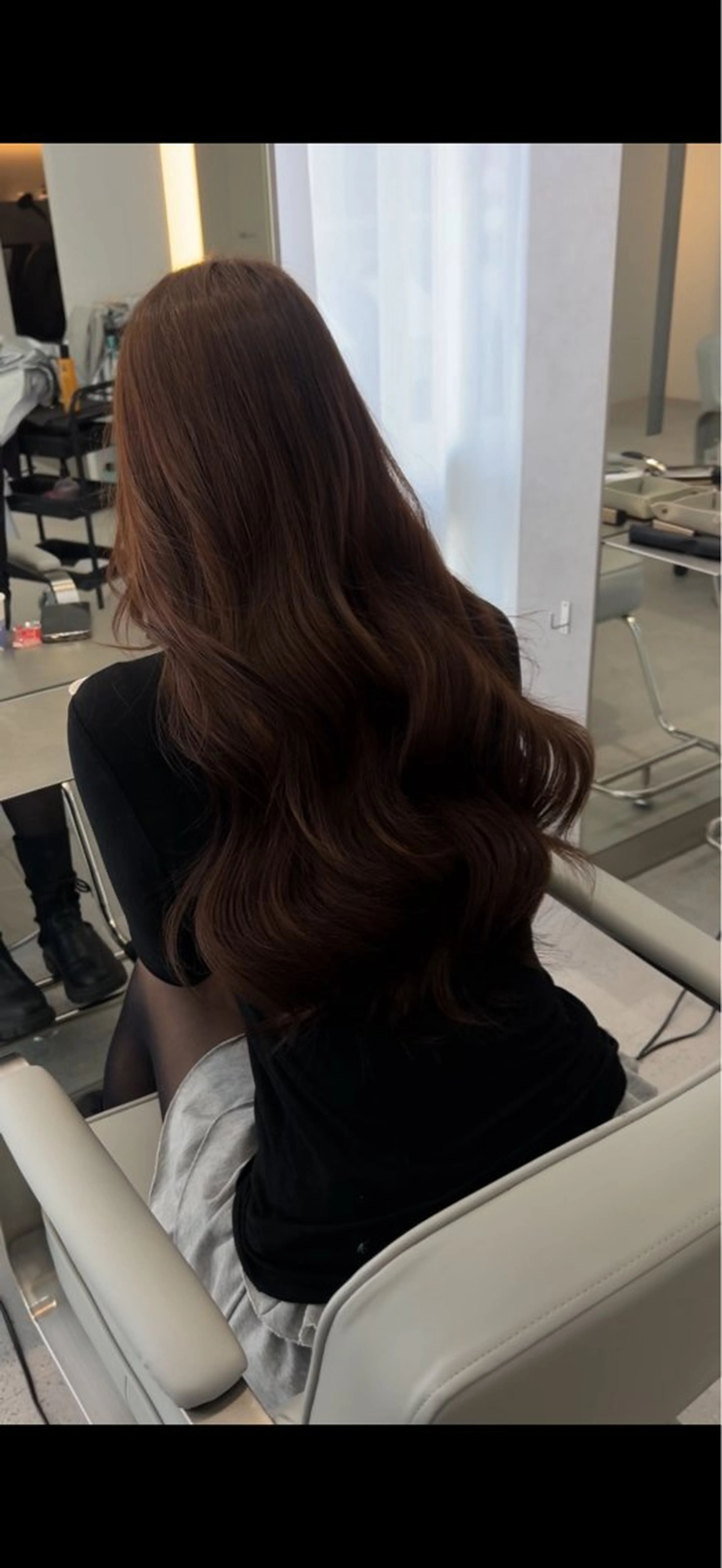 カラー ブリーチ 透明感カラー ブリーチなしカラー 学生 ヘアカラー 🫧透明感カラー/ 縮毛矯正🫧寺畑蒼生のヘアスタイル