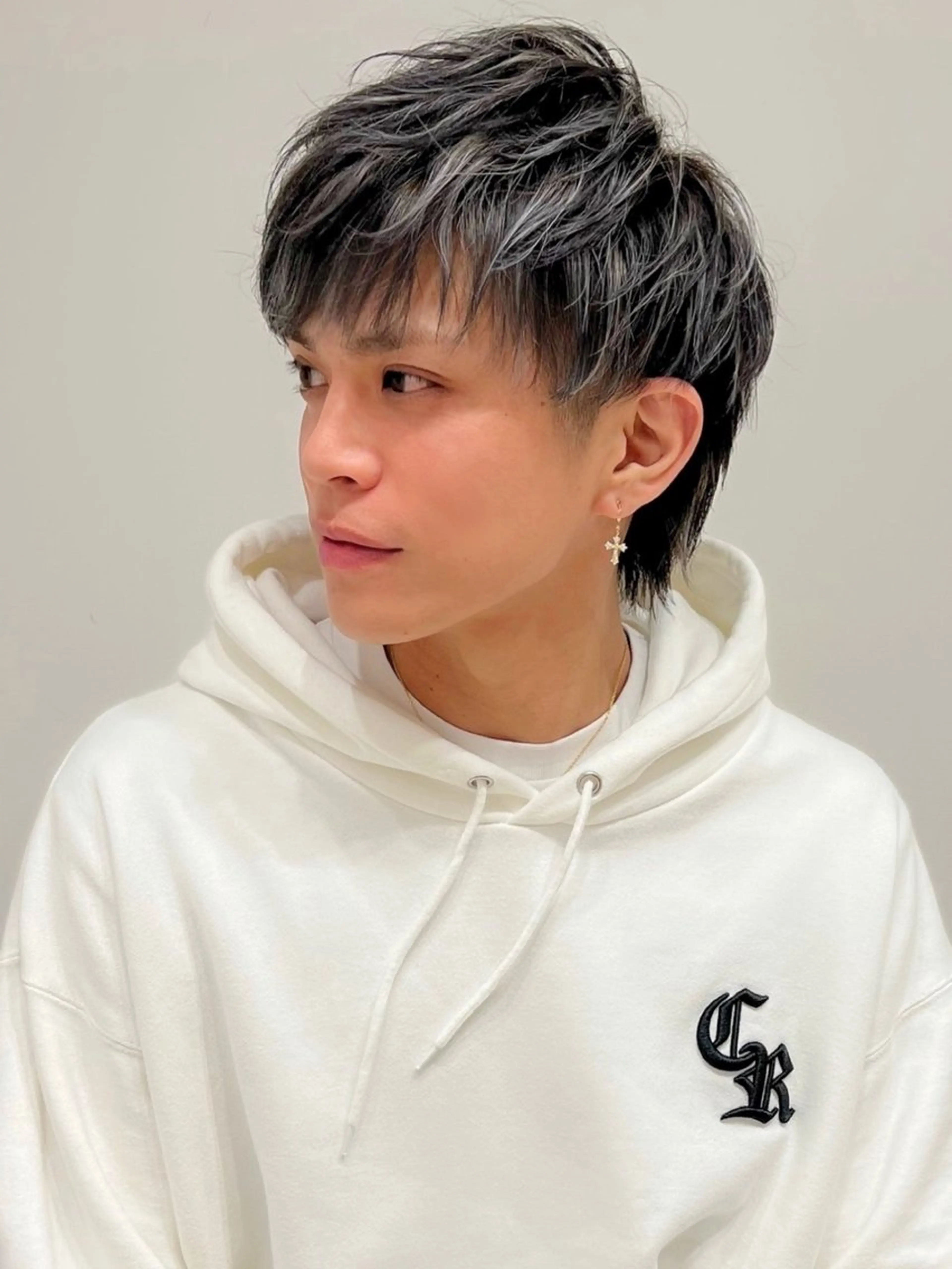 メンズ メンズハイライト マッシュ 透明感×艶髪ヘア asamiの眉毛・アイブロウイメージ