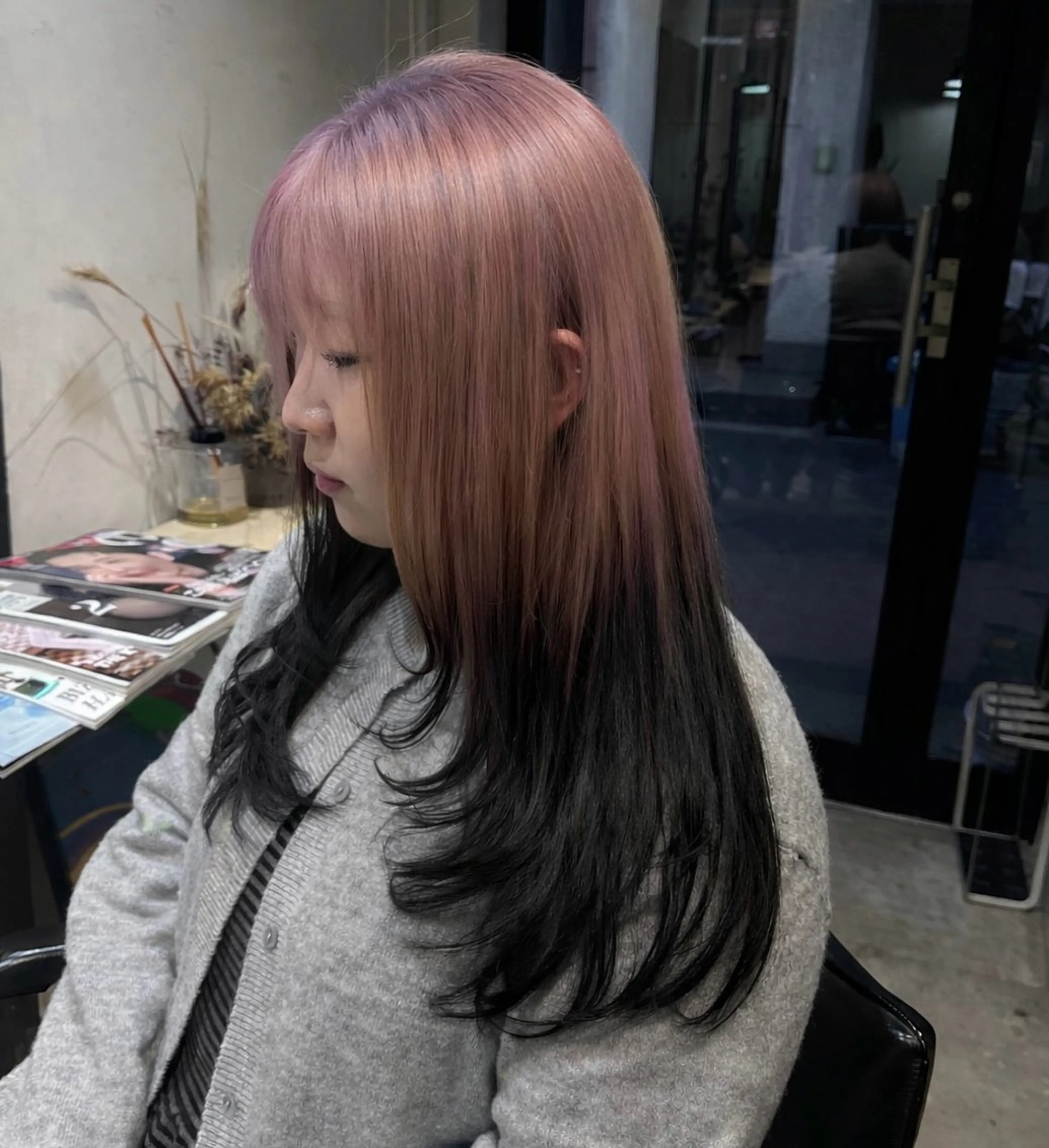 ロング 艶カラー 🩵NATSUKIのヘアスタイル