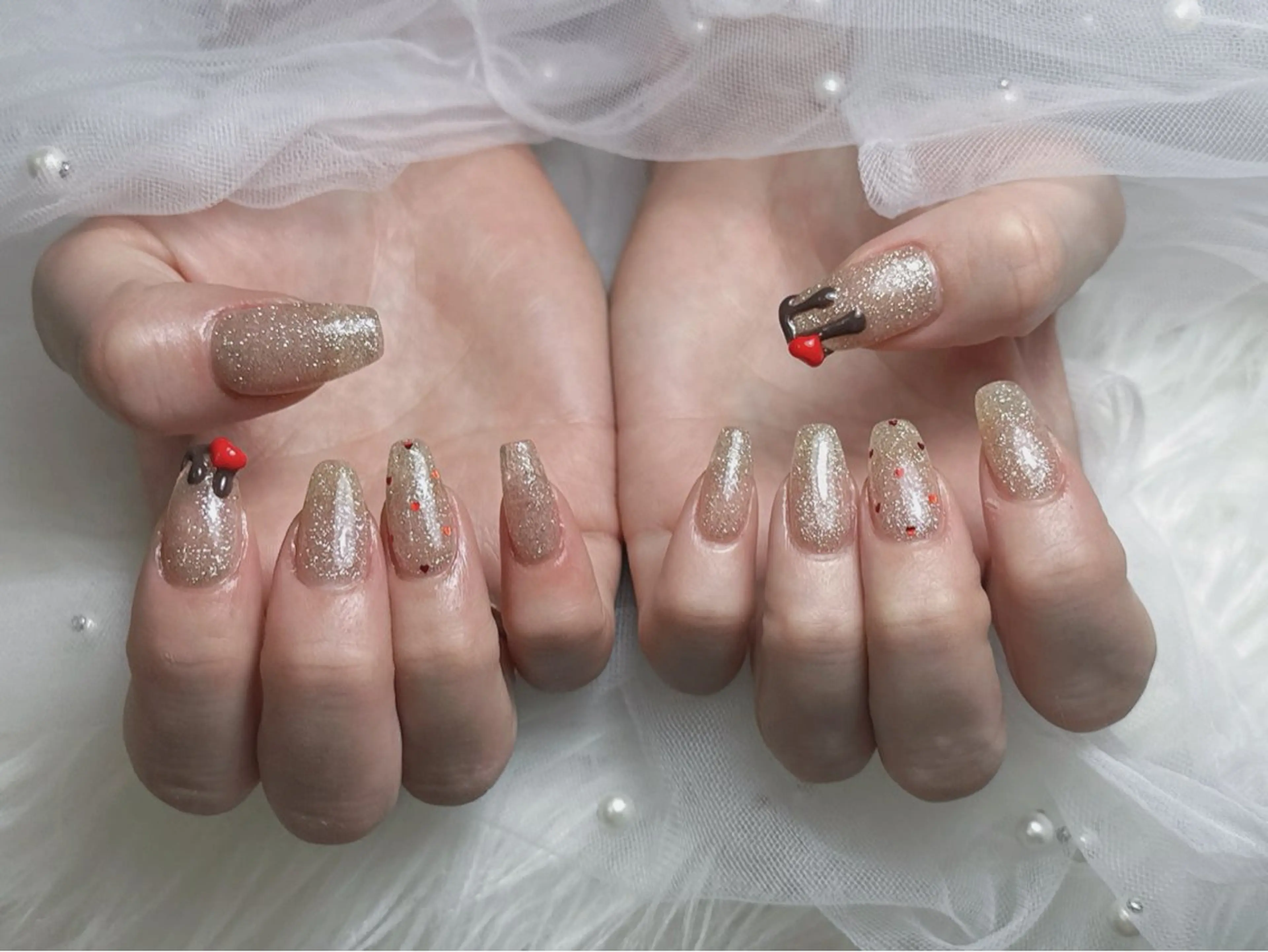 ネイル 【Eclat ｴｸﾗ】nail＆beauty所属・Eclat〔ｴｸﾗ〕 MOEKA𝜗𝜚*のネイルデザイン