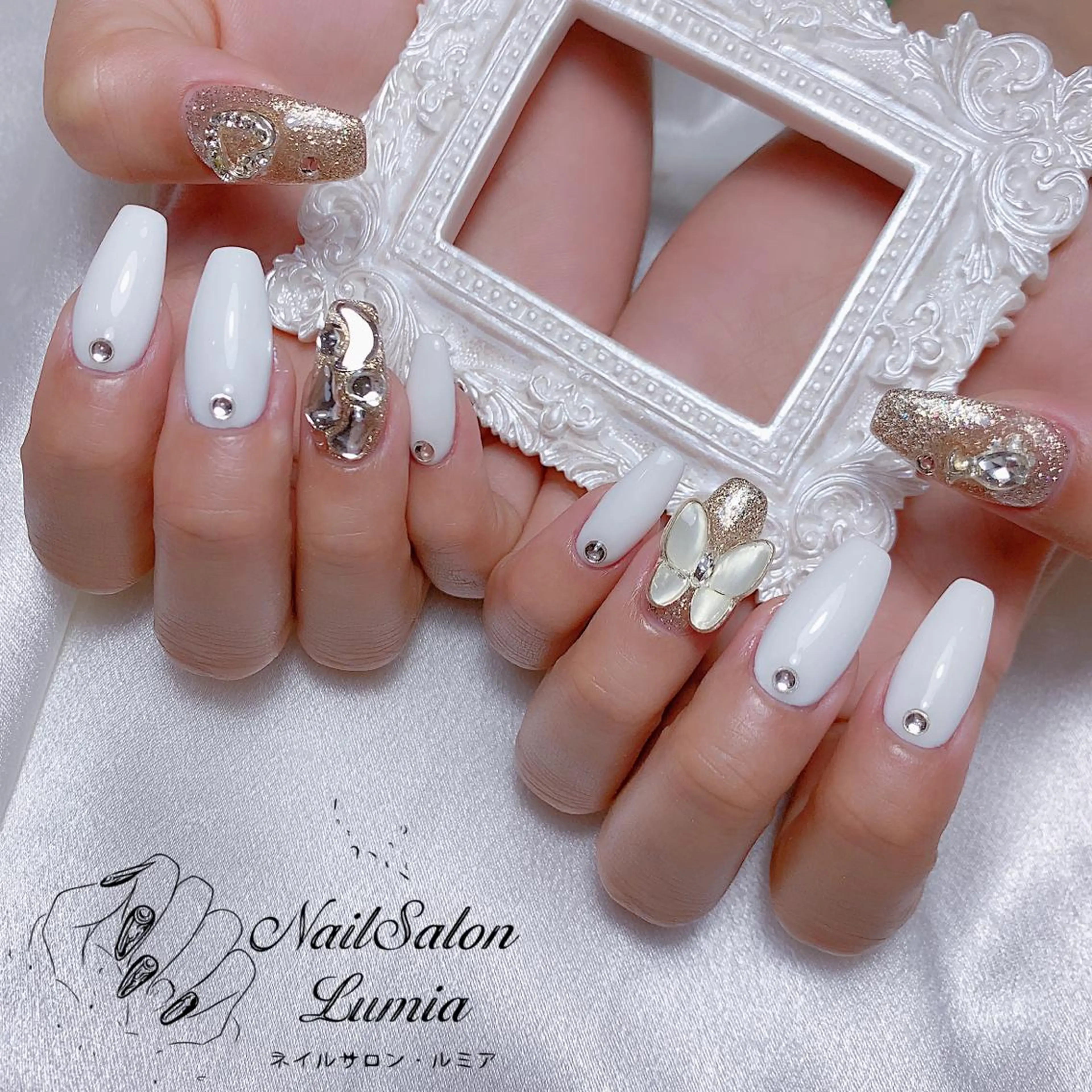 ネイル ハンドネイル ネイルサロン ルミア Lumia 店長のネイルデザイン