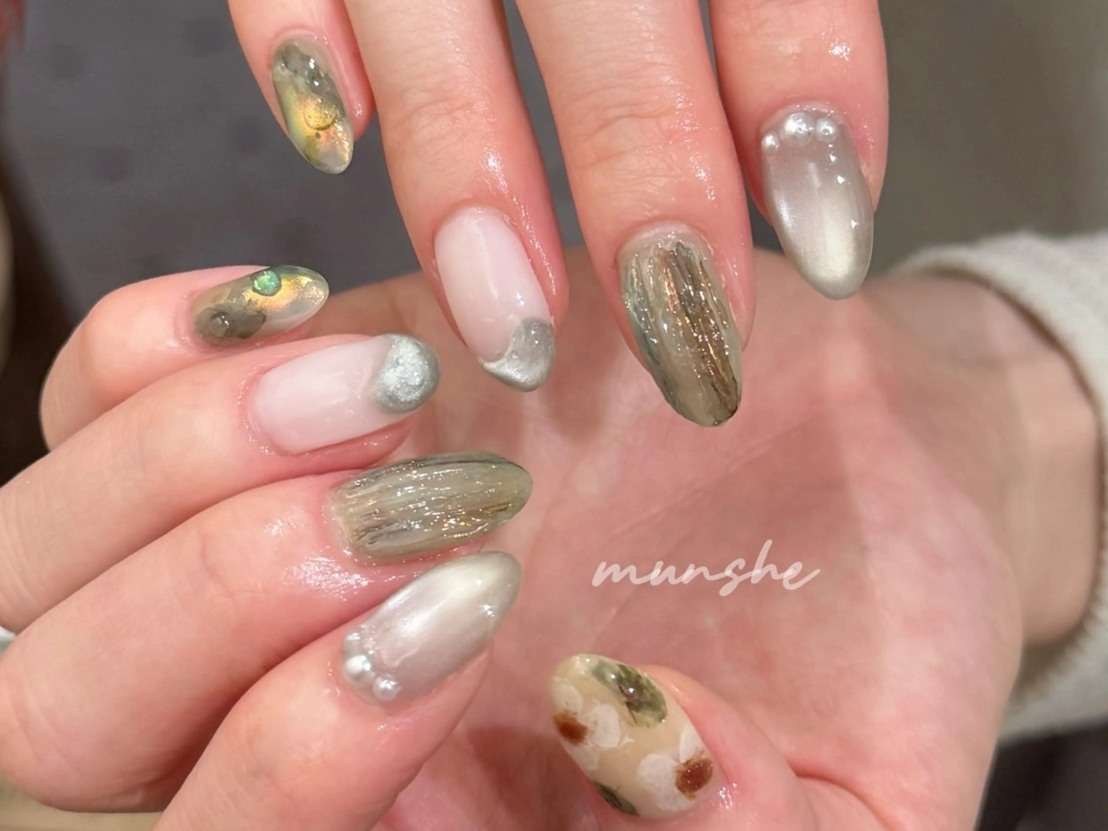 ネイル ハンドネイル Munshe nailsalonのネイルデザイン